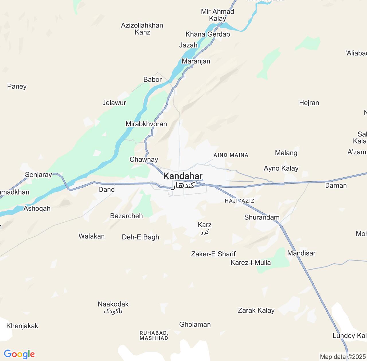 Map image for Intellectual Property Lawyers in Kandahar and Afghanistan IP firms at coordinates  ; .