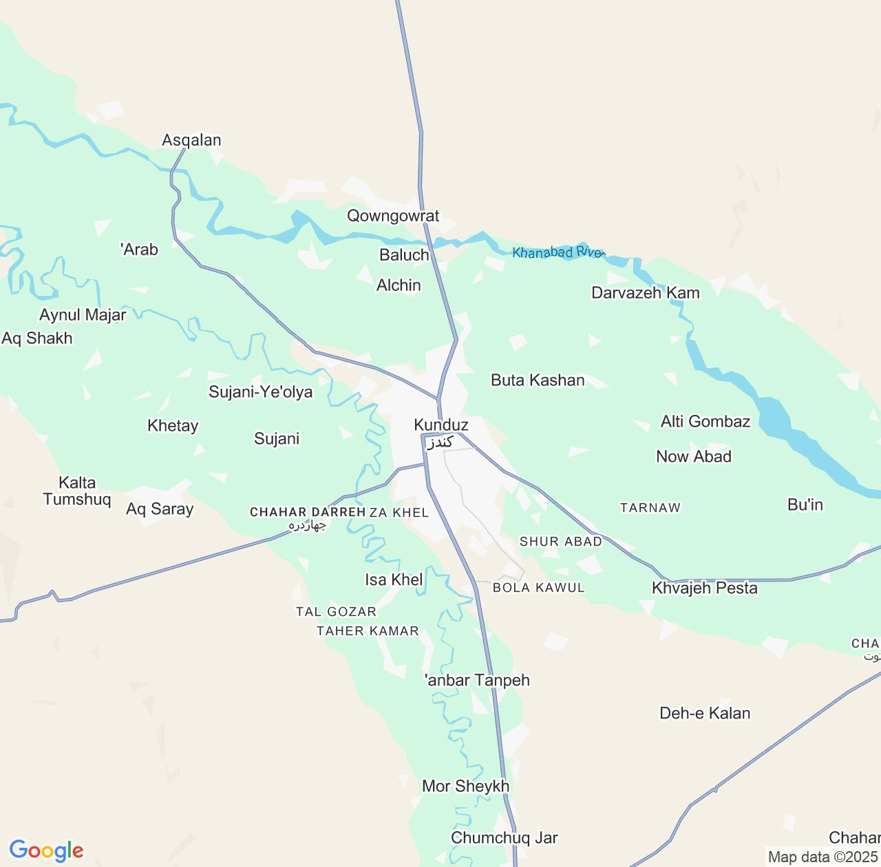 Map image for Intellectual Property Lawyers in Kunduz and Afghanistan IP firms at coordinates  ; .