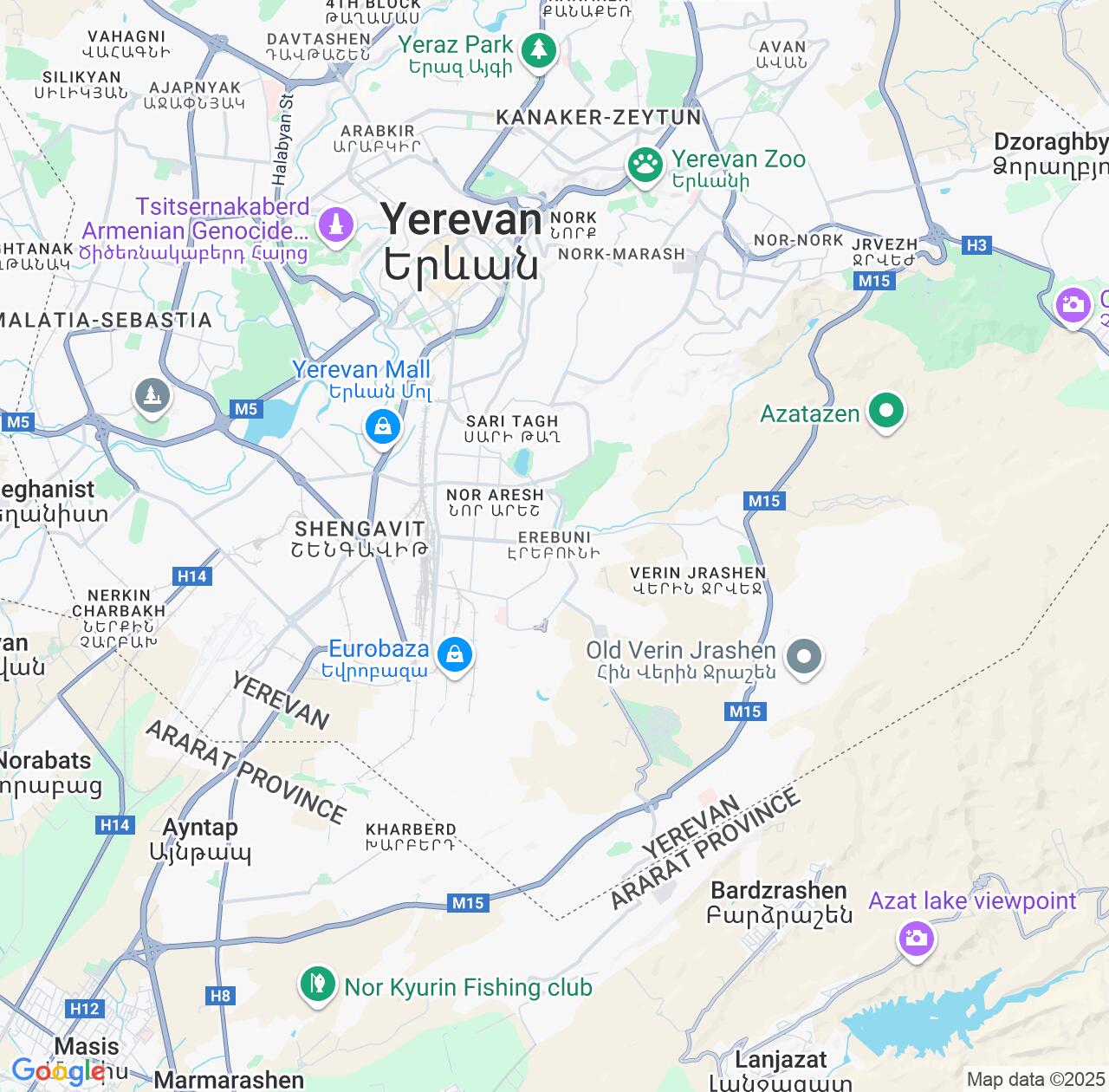 Map image for Intellectual Property Lawyers in Erebuni and Yerevan IP firms at coordinates  ; .