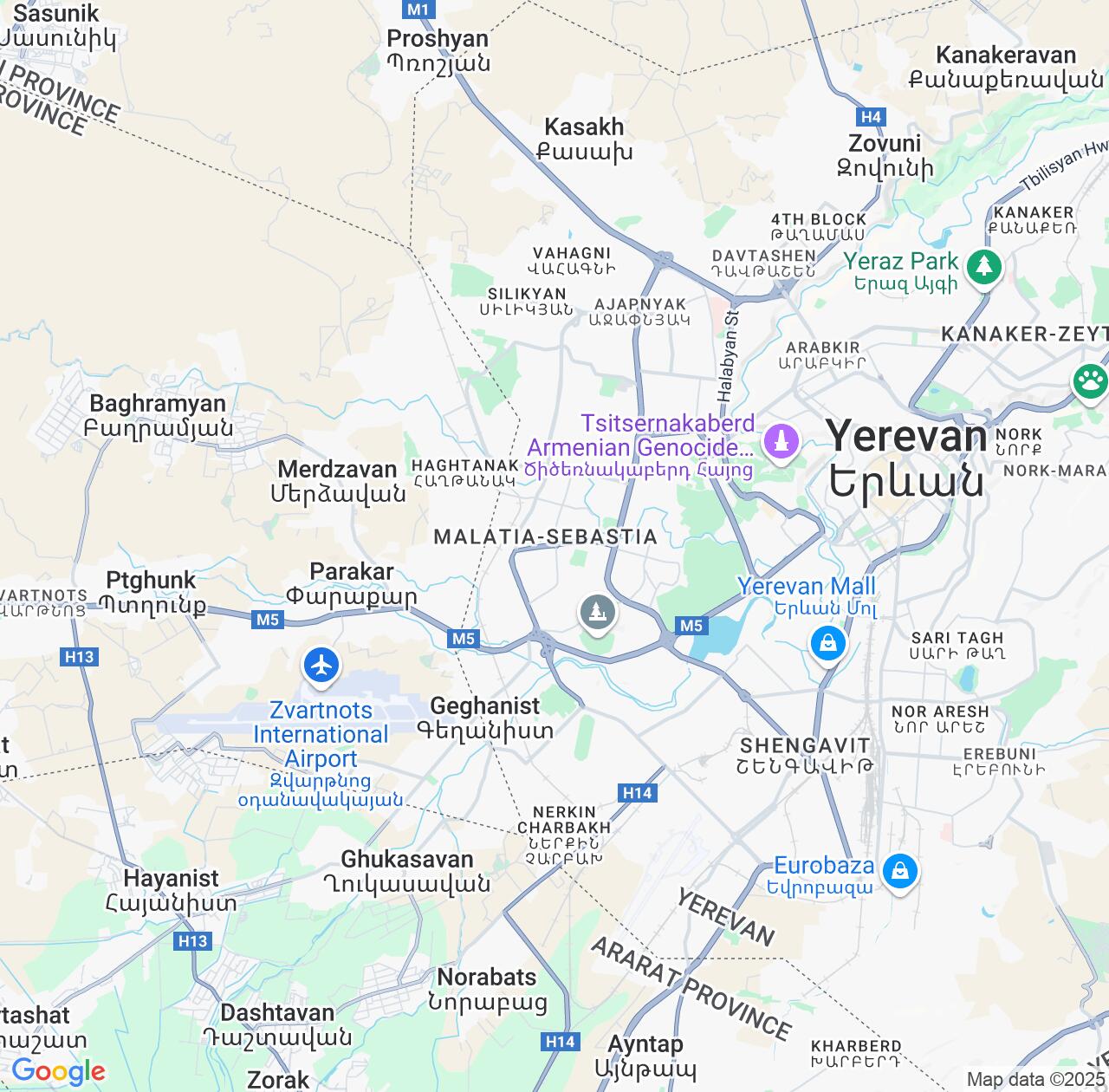 Map image for Intellectual Property Lawyers in Malatia-Sebastia and Yerevan IP firms at coordinates  ; .