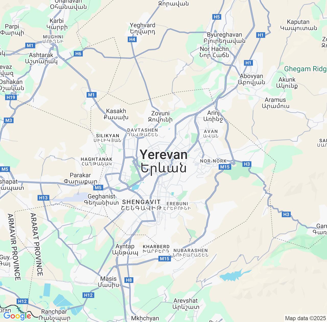 Map image for Intellectual Property Lawyers in Yerevan and Armenia IP firms at coordinates  ; .