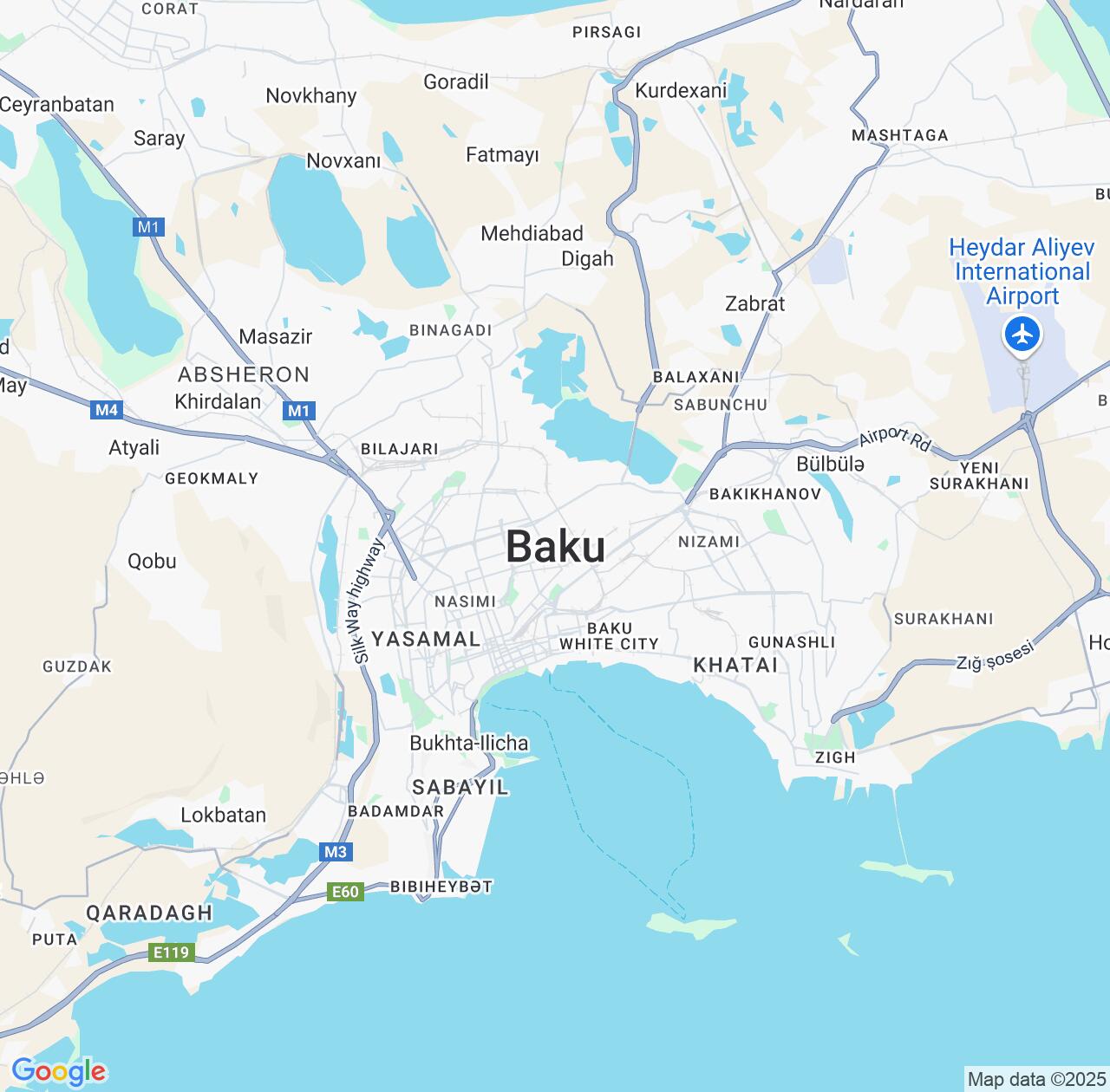 Map image for Intellectual Property Lawyers in Baki and Azerbaijan IP firms at coordinates  ; .