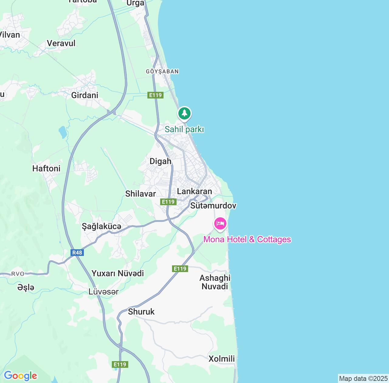 Map image for Intellectual Property Lawyers in Lankaran and Lənkəran IP firms at coordinates  ; .