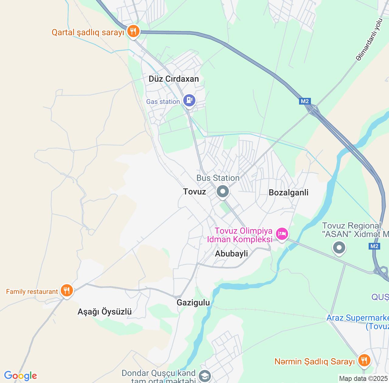 Map image for Intellectual Property Lawyers in Tovuz District and Azerbaijan IP firms at coordinates  ; .