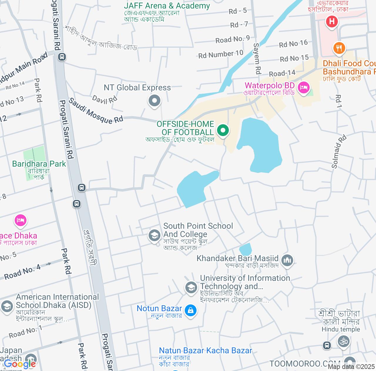 Map image for Intellectual Property Lawyers in Bhatara and Dhaka Division IP firms at coordinates  ; .