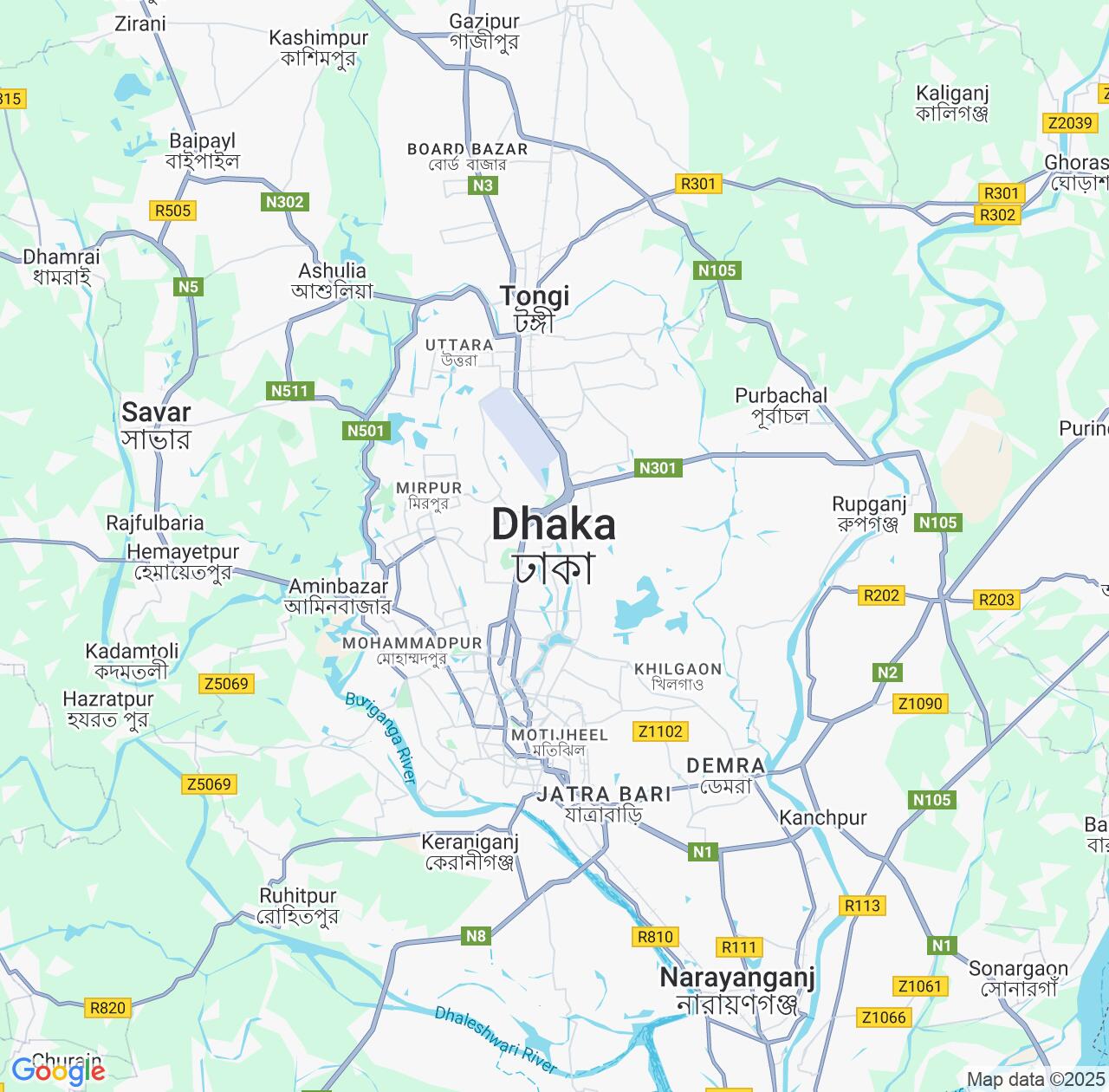 Map image for Intellectual Property Lawyers in Dhaka and Dhaka Division IP firms at coordinates  ; .