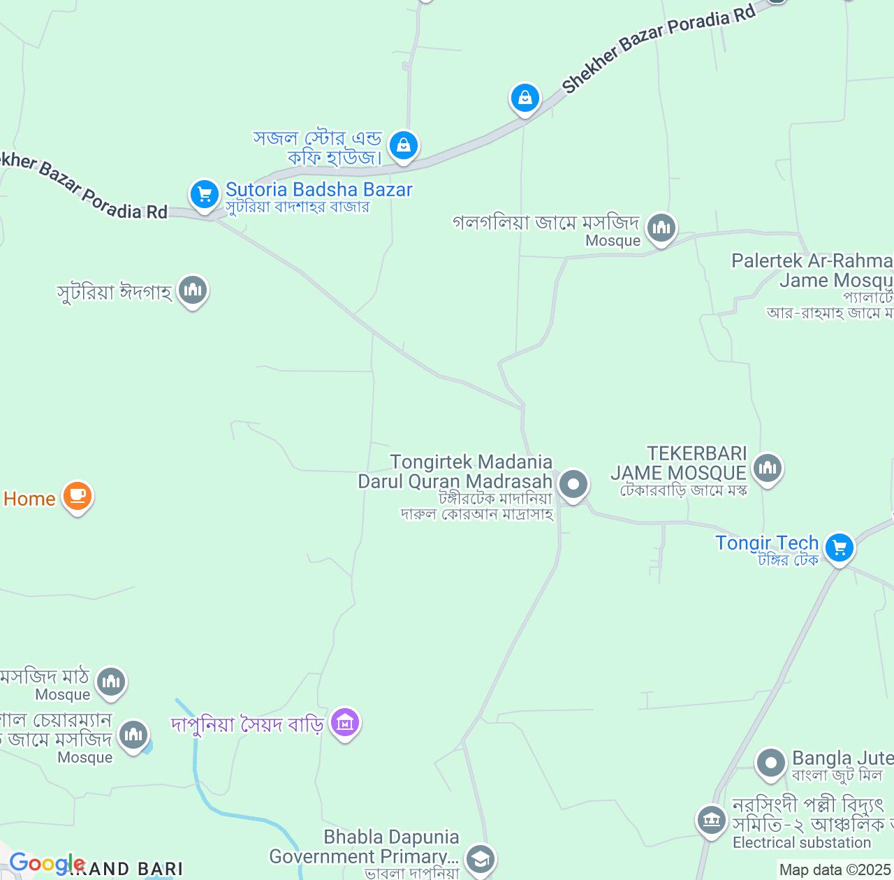 Map image for Intellectual Property Lawyers in Nagar Naluakot and Dhaka Division IP firms at coordinates  ; .