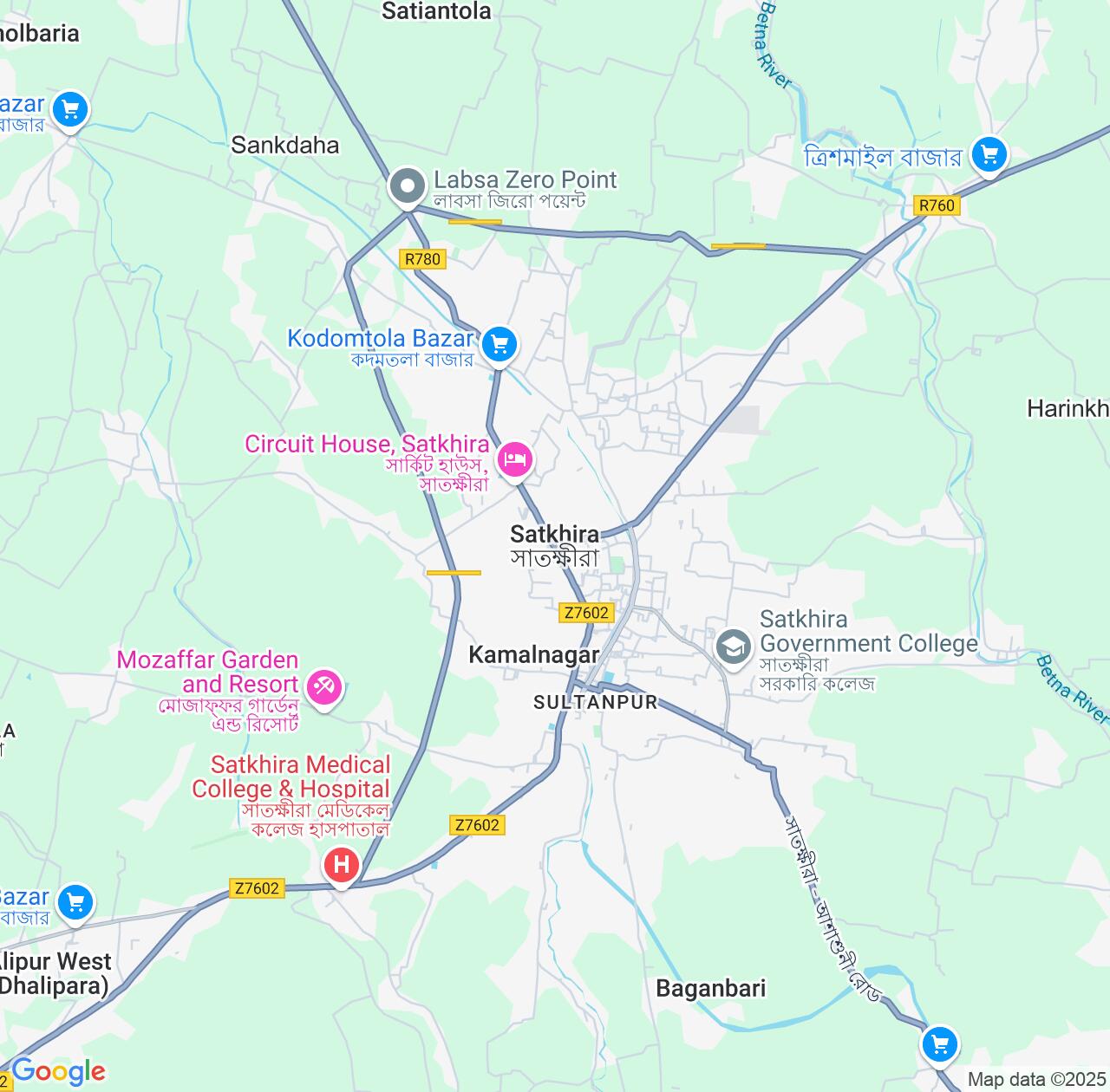 Map image for Intellectual Property Lawyers in Satkhira and Khulna Division IP firms at coordinates  ; .