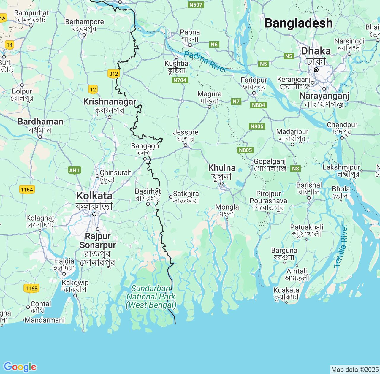 Map image for Intellectual Property Lawyers in Khulna Division and Bangladesh IP firms at coordinates  ; .