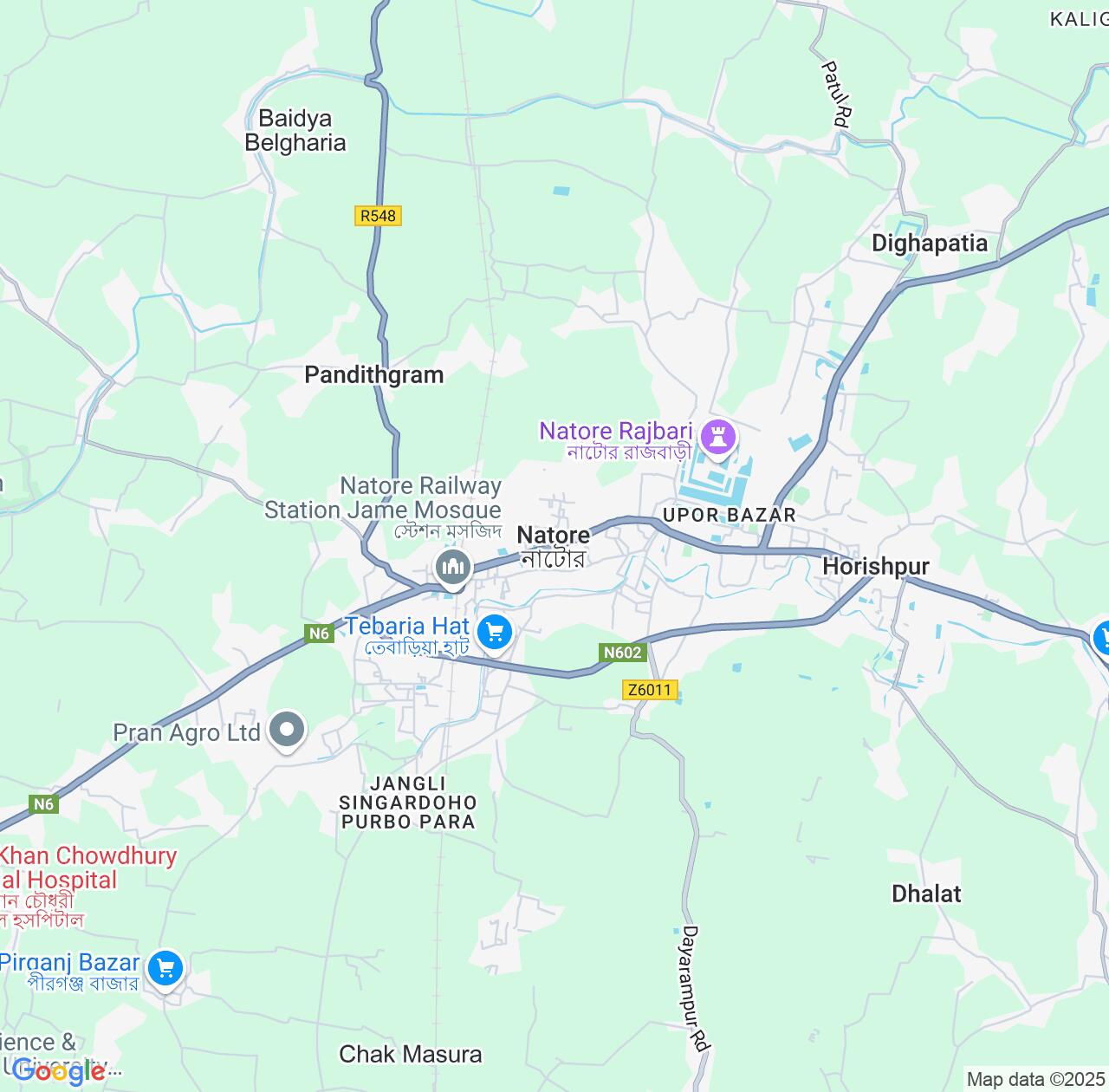 Map image for Intellectual Property Lawyers in Natore and Rajshahi Division IP firms at coordinates  ; .