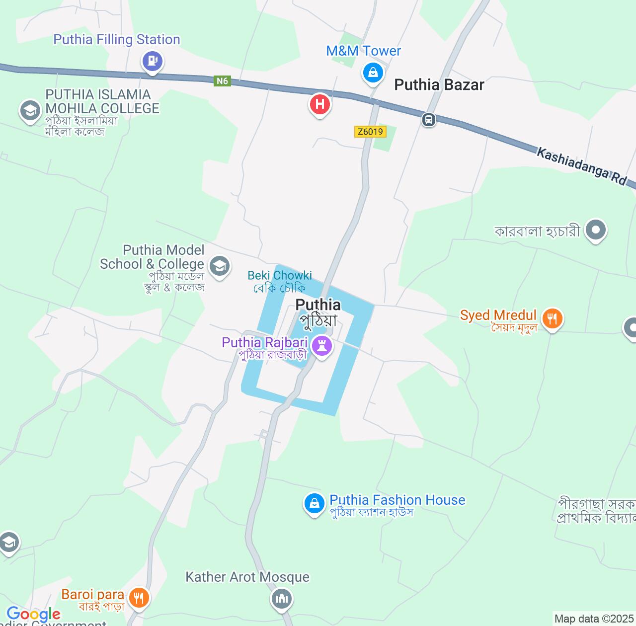 Map image for Intellectual Property Lawyers in Puthia and Rajshahi Division IP firms at coordinates  ; .