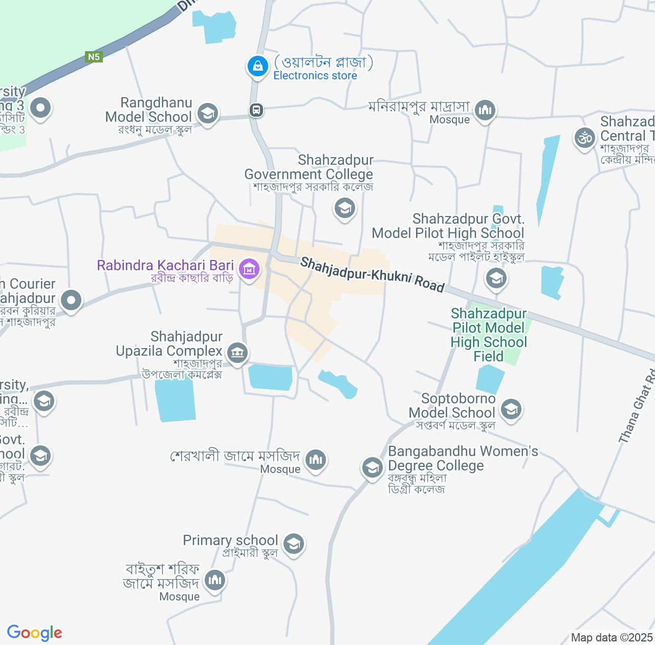 Map image for Intellectual Property Lawyers in Shahzadpur and Rajshahi Division IP firms at coordinates  ; .
