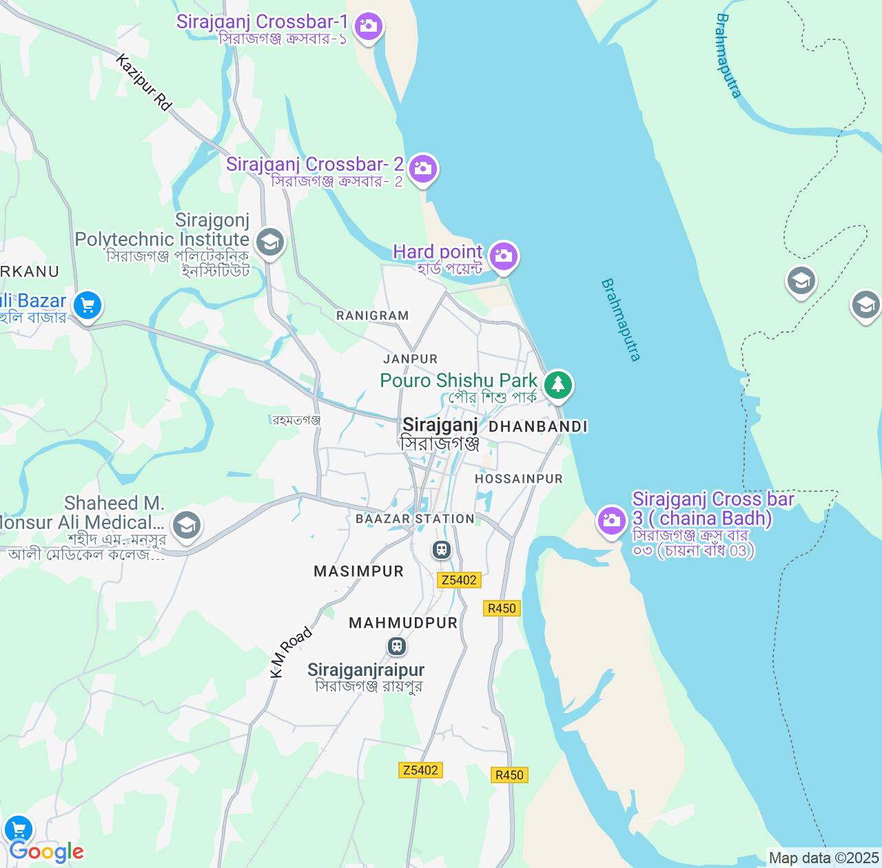 Map image for Intellectual Property Lawyers in Sirajganj and Rajshahi Division IP firms at coordinates  ; .