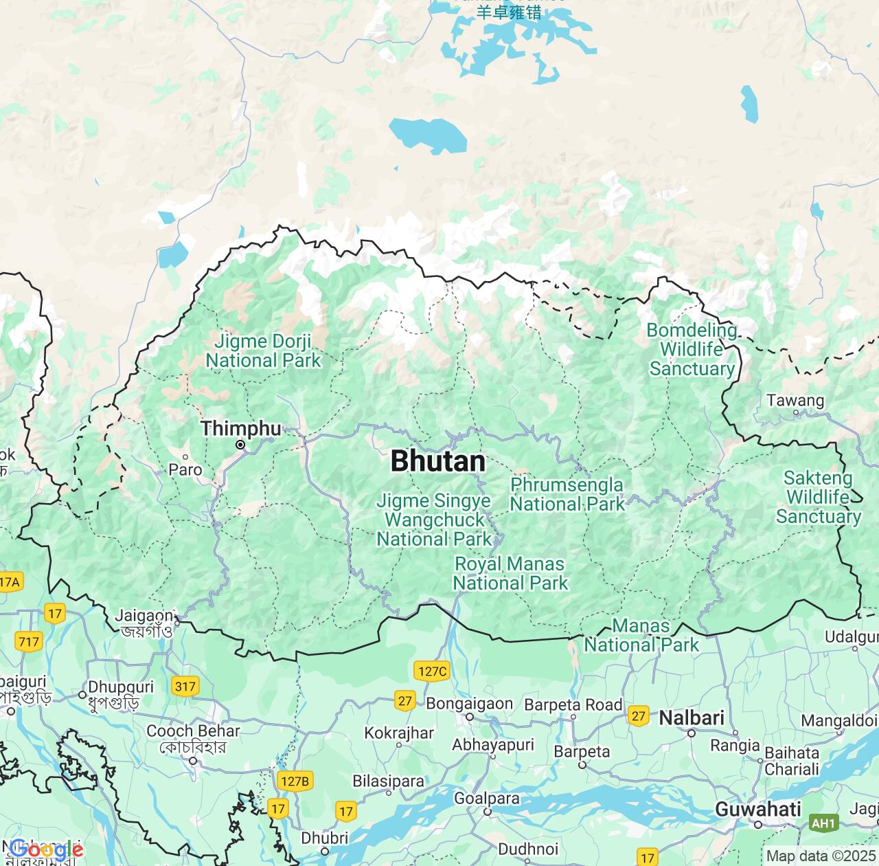 Map image for Intellectual Property Lawyers in Bhutan and Asia IP firms at coordinates  ; .