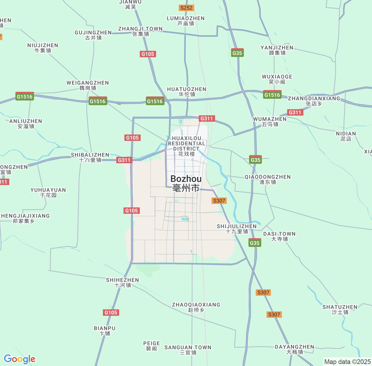 Map image for Intellectual Property Lawyers in Bozhou and Anhui IP firms at coordinates  ; .