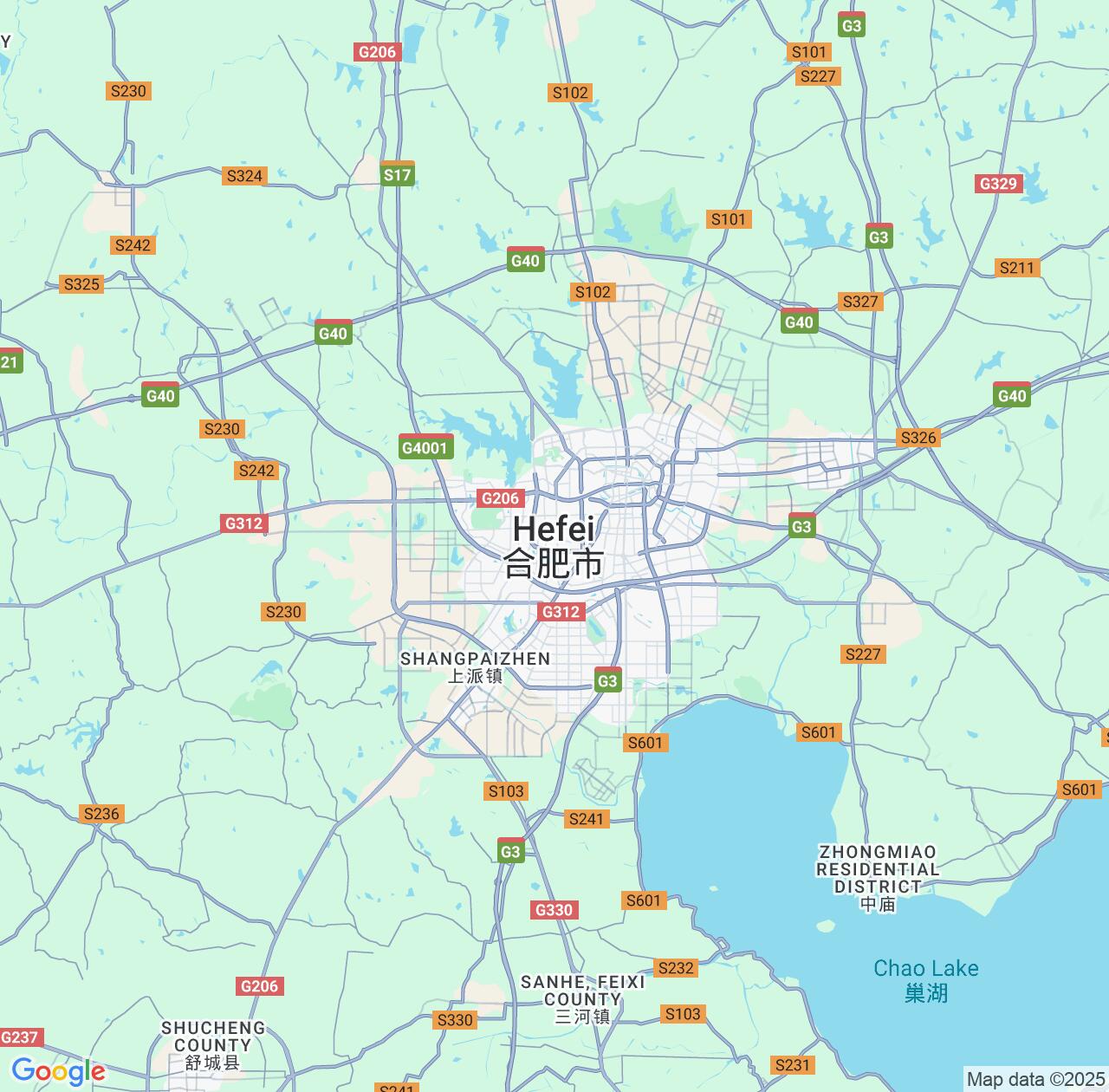 Map image for Intellectual Property Lawyers in Hefei and Anhui IP firms at coordinates  ; .