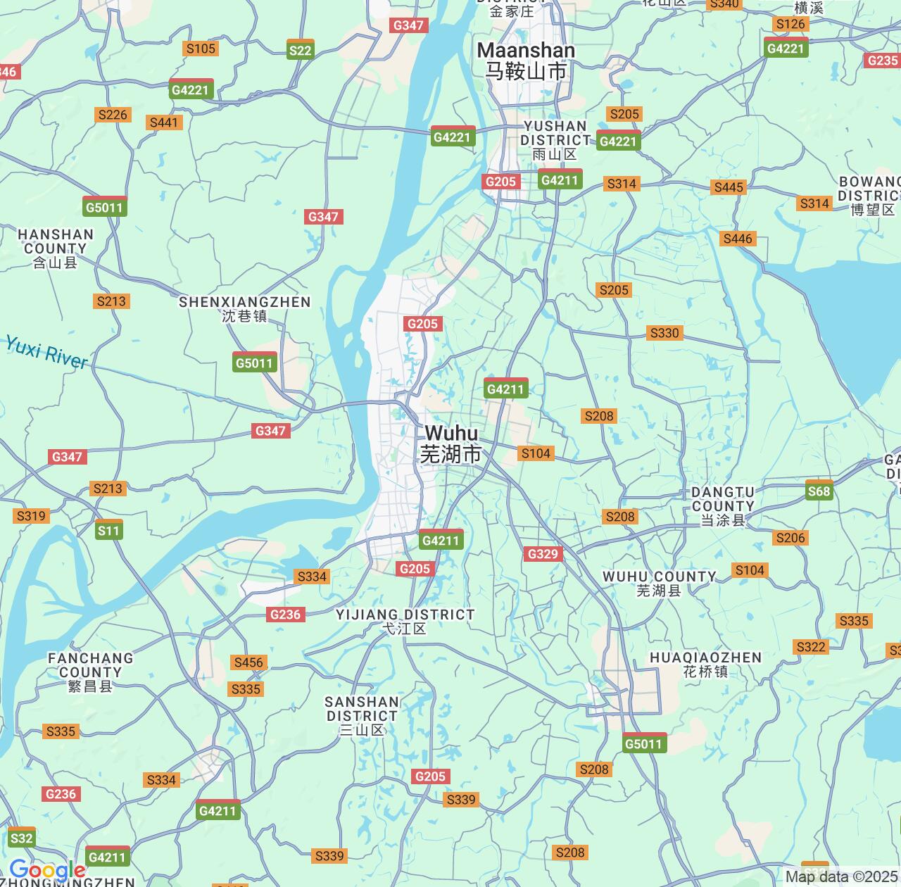 Map image for Intellectual Property Lawyers in Wuhu and Anhui IP firms at coordinates  ; .