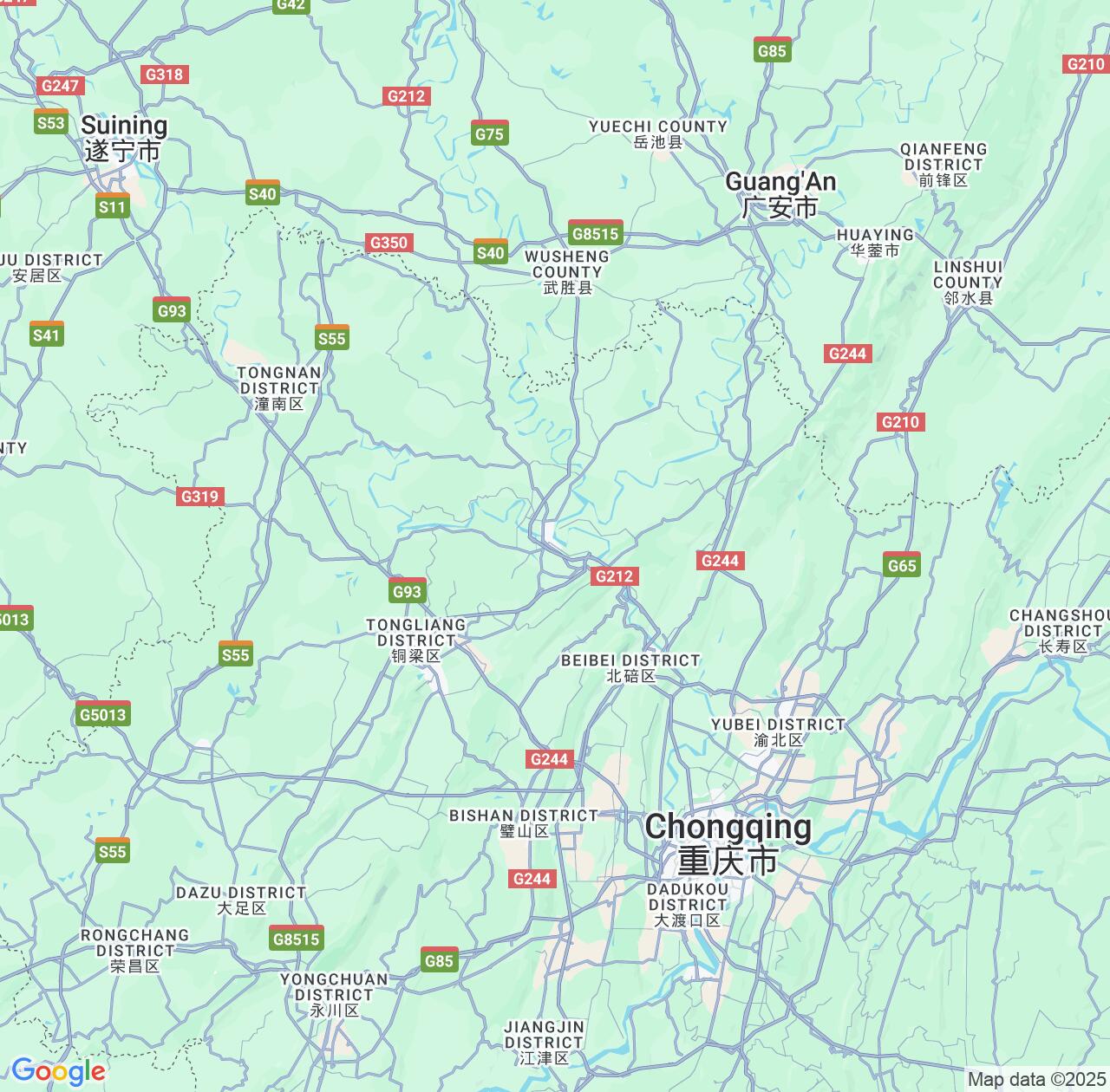 Map image for Intellectual Property Lawyers in Hechuan and Chongqing IP firms at coordinates  ; .