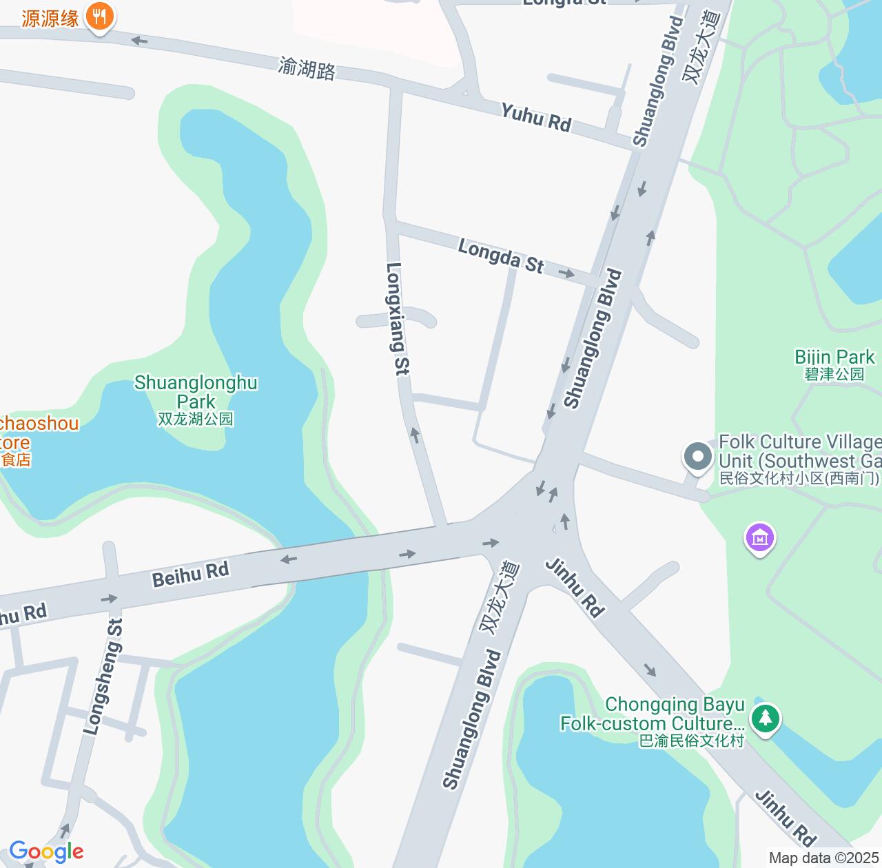 Map image for Intellectual Property Lawyers in Shuanglonghu and Chongqing IP firms at coordinates  ; .