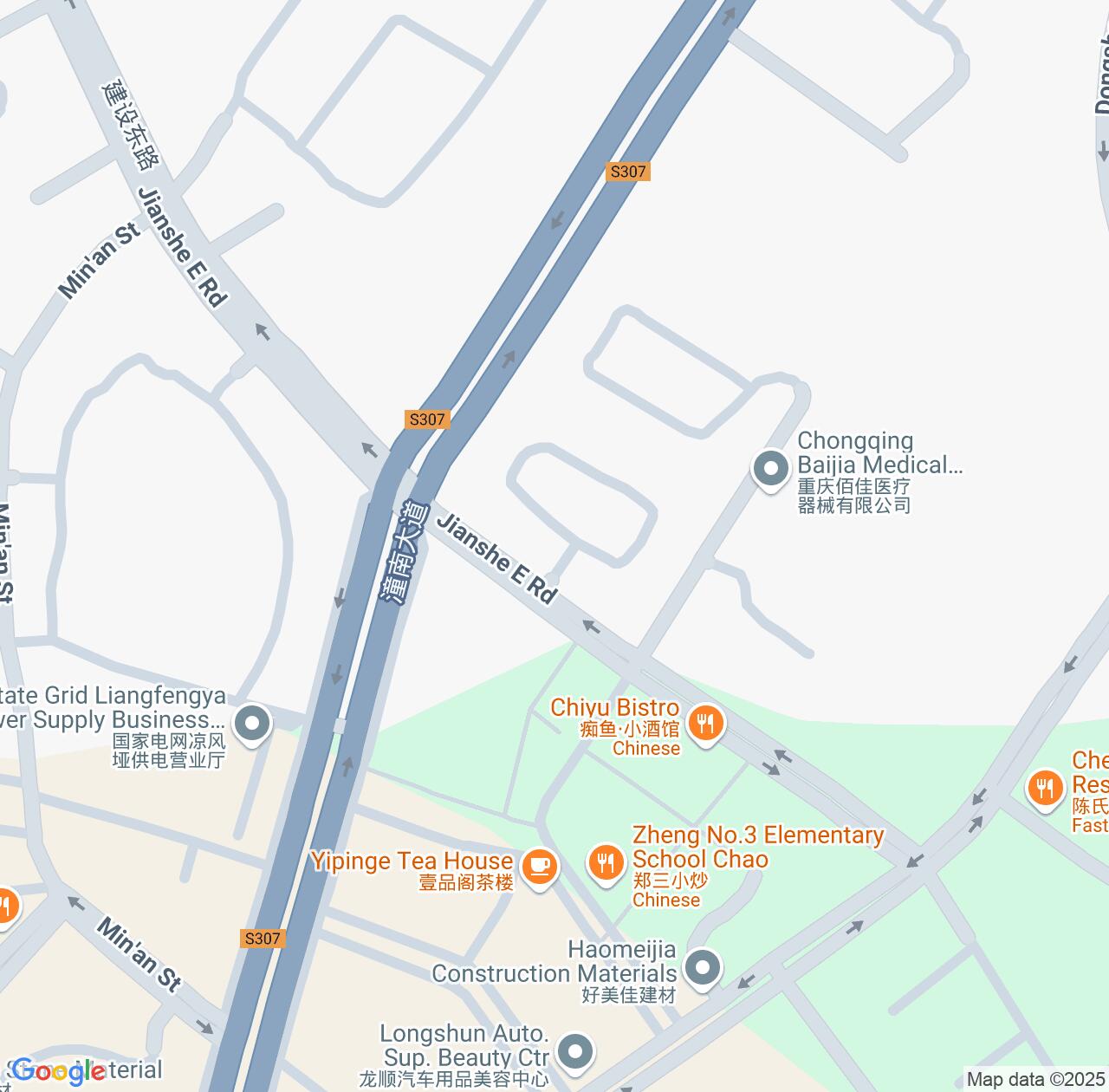 Map image for Intellectual Property Lawyers in Zitong and Chongqing IP firms at coordinates  ; .