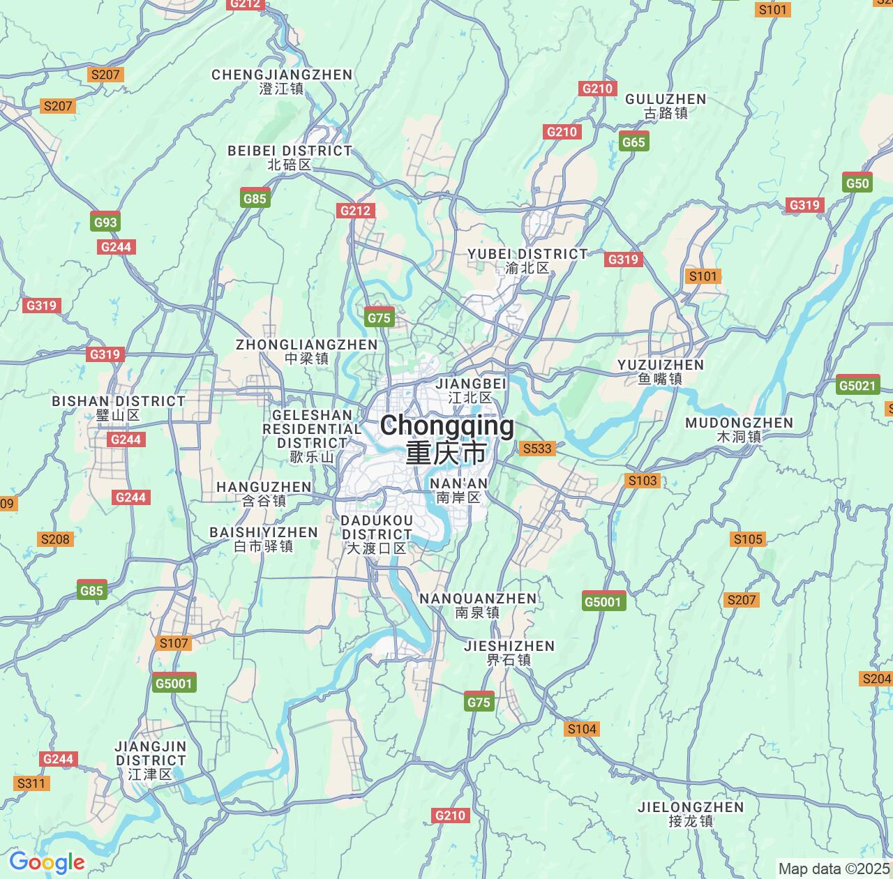 Map image for Intellectual Property Lawyers in Chongqing and China IP firms at coordinates  ; .