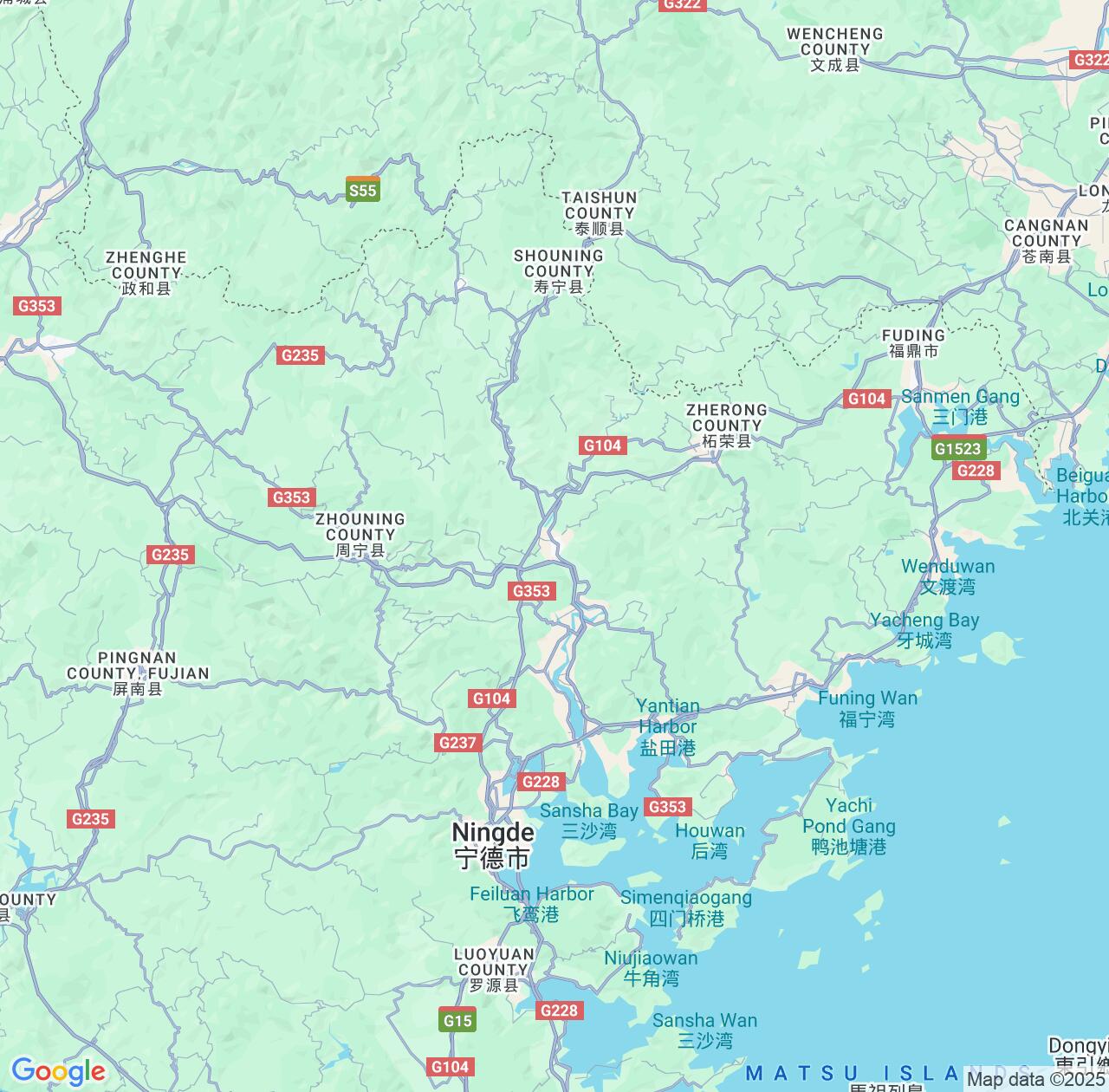 Map image for Intellectual Property Lawyers in Fu'an and Fujian IP firms at coordinates  ; .