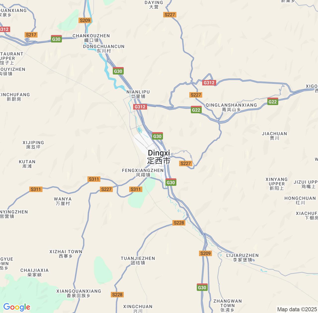 Map image for Intellectual Property Lawyers in Dingxi and Gansu IP firms at coordinates  ; .