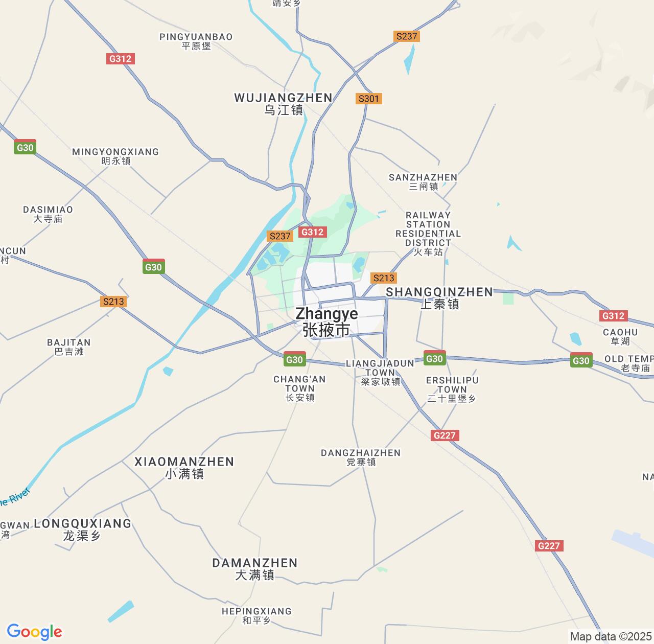 Map image for Intellectual Property Lawyers in Zhangye and Gansu IP firms at coordinates  ; .