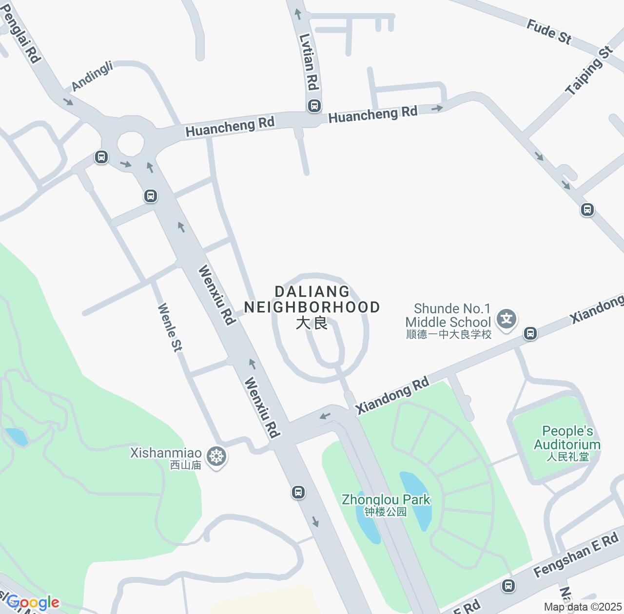 Map image for Intellectual Property Lawyers in Daliang and Guangdong IP firms at coordinates  ; .