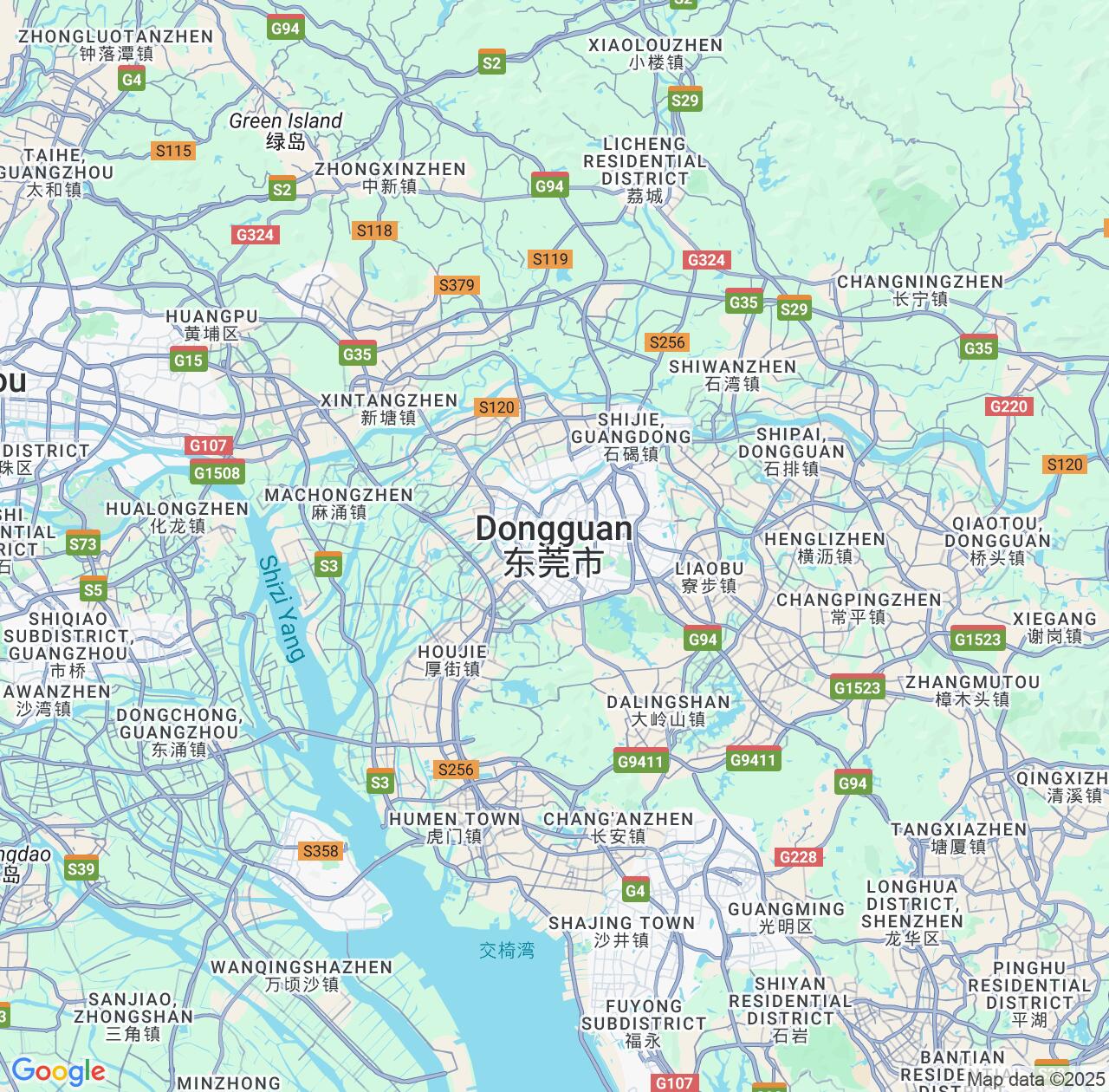 Map image for Intellectual Property Lawyers in Dongguan and Guangdong IP firms at coordinates  ; .