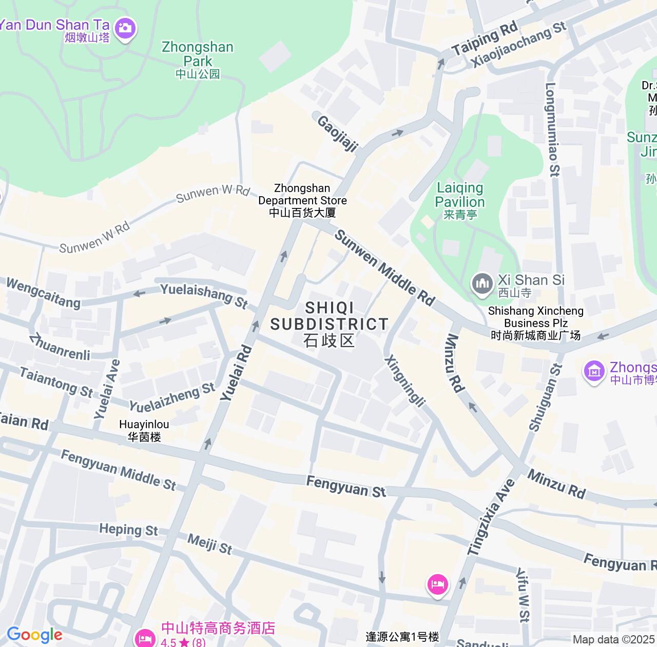 Map image for Intellectual Property Lawyers in Shiqi and Guangdong IP firms at coordinates  ; .