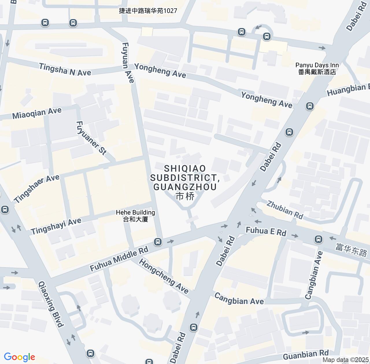 Map image for Intellectual Property Lawyers in Shiqiao and Guangdong IP firms at coordinates  ; .