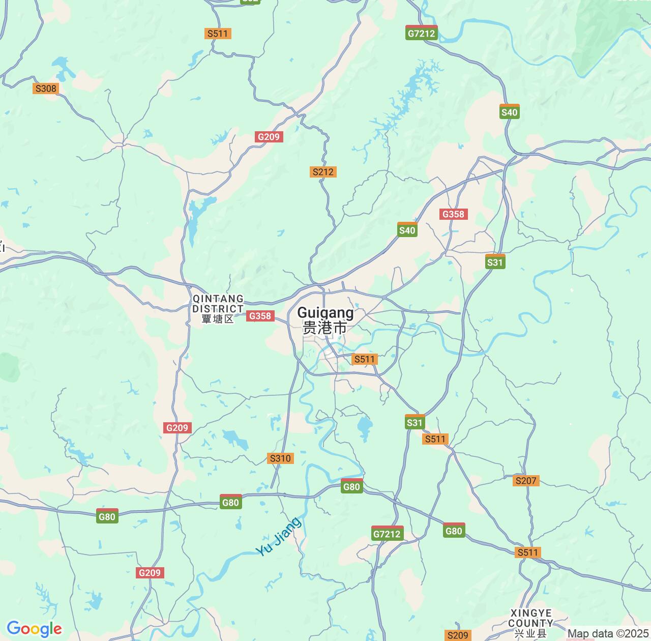 Map image for Intellectual Property Lawyers in Guigang and Guangxi IP firms at coordinates  ; .