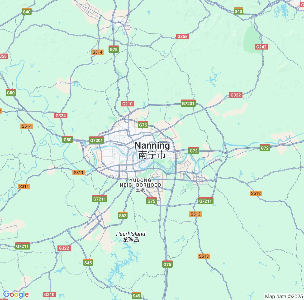 Map image for Intellectual Property Lawyers in Nanning and Guangxi IP firms at coordinates  ; .