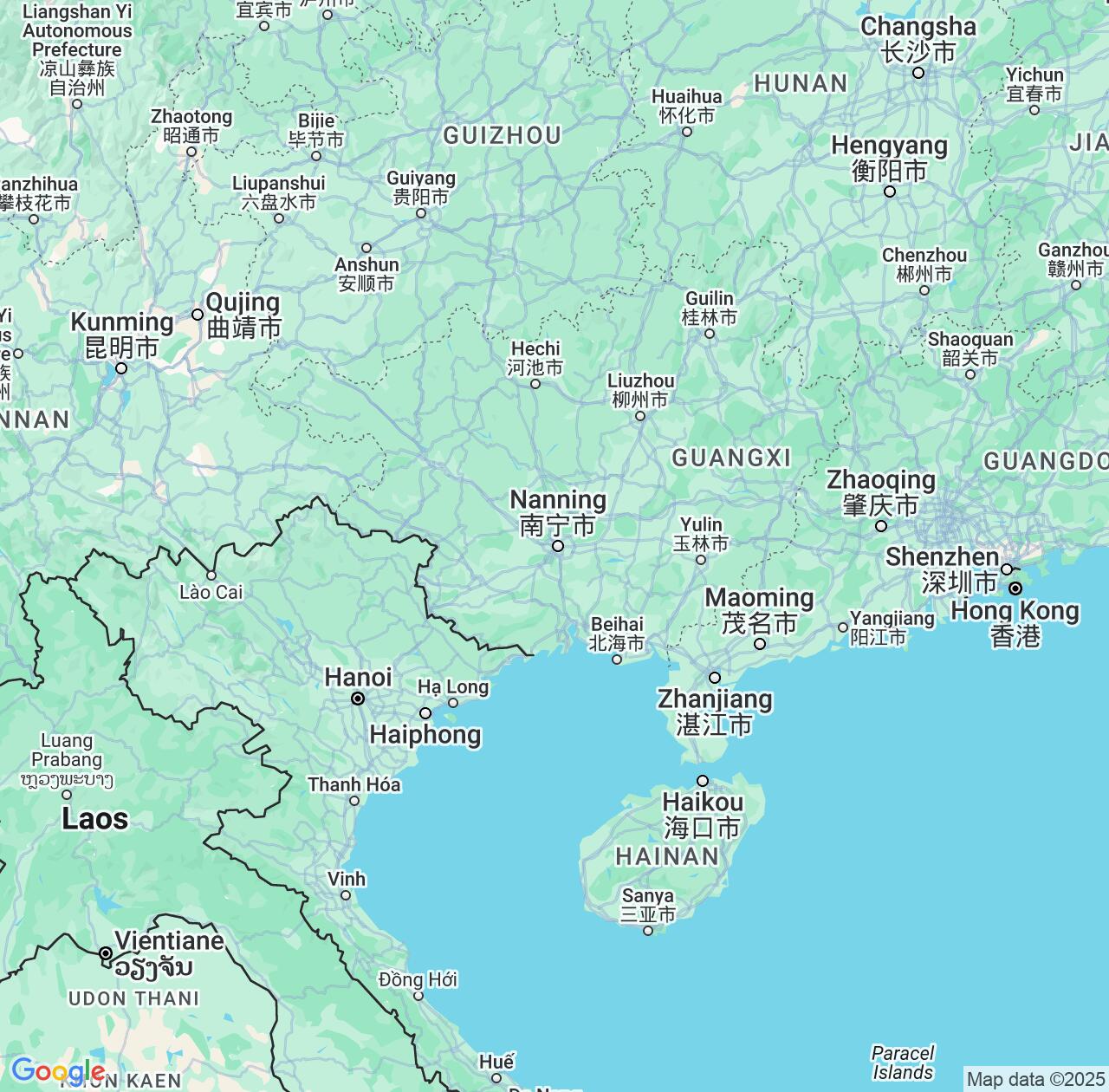 Map image for Intellectual Property Lawyers in Guangxi and China IP firms at coordinates  ; .