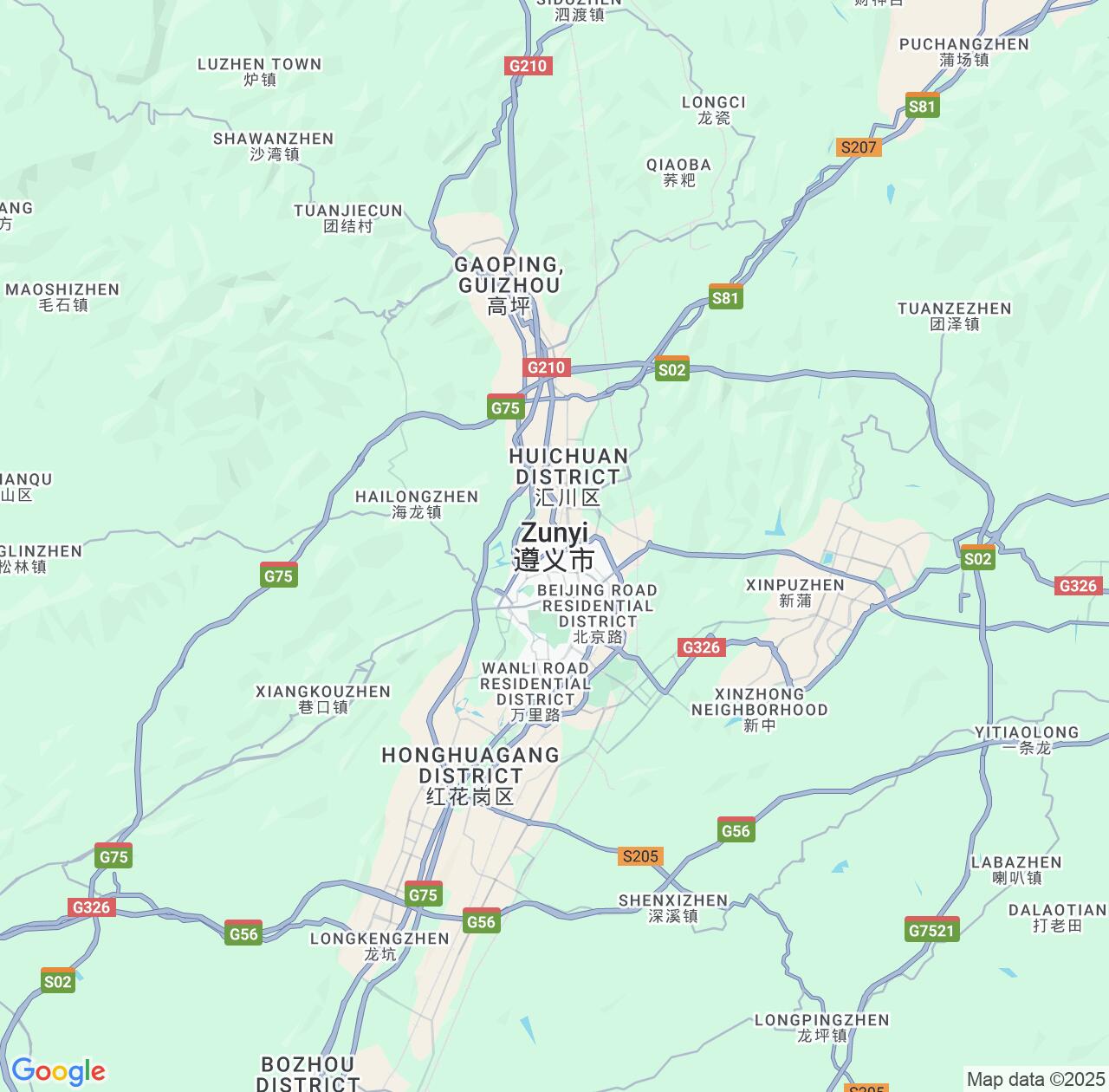 Map image for Intellectual Property Lawyers in Zunyi and Guizhou IP firms at coordinates  ; .