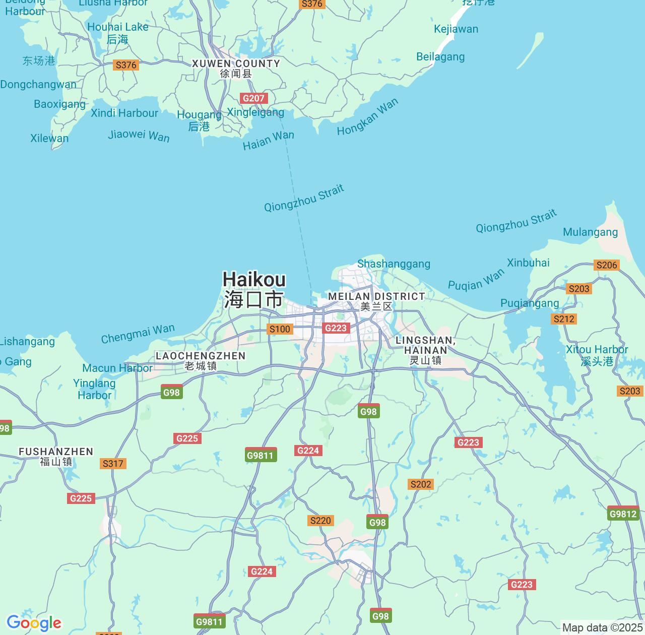 Map image for Intellectual Property Lawyers in Xiuying and Hainan IP firms at coordinates  ; .