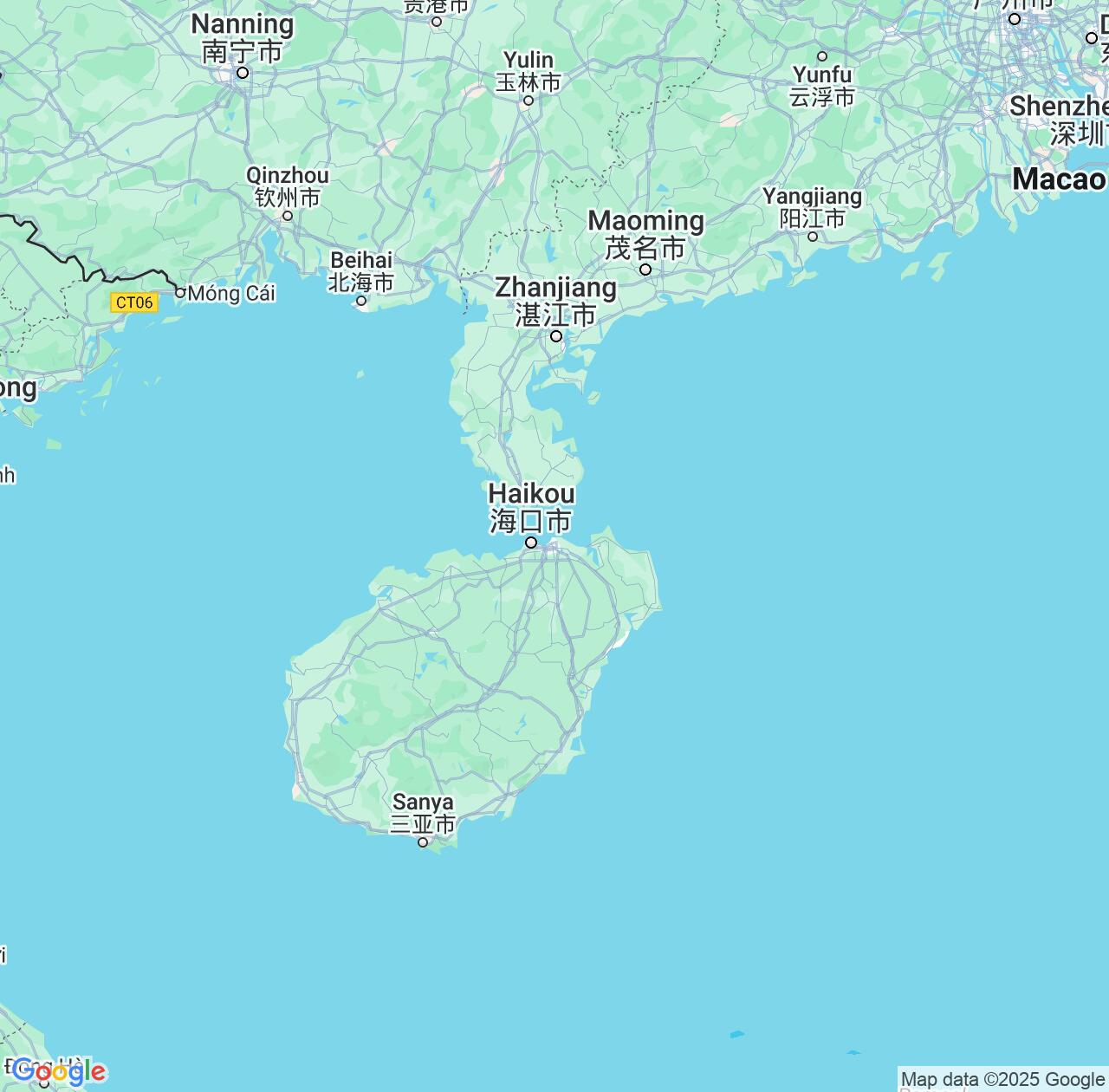 Map image for Intellectual Property Lawyers in Hainan and China IP firms at coordinates  ; .