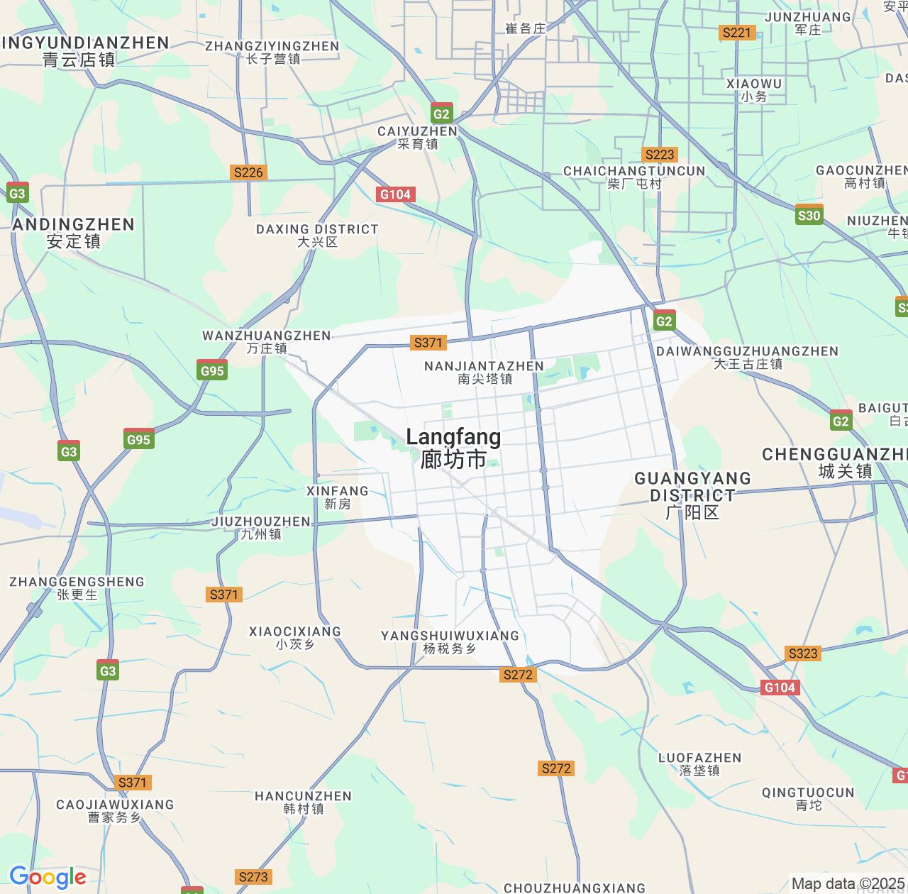 Map image for Intellectual Property Lawyers in Langfang and Hebei IP firms at coordinates  ; .