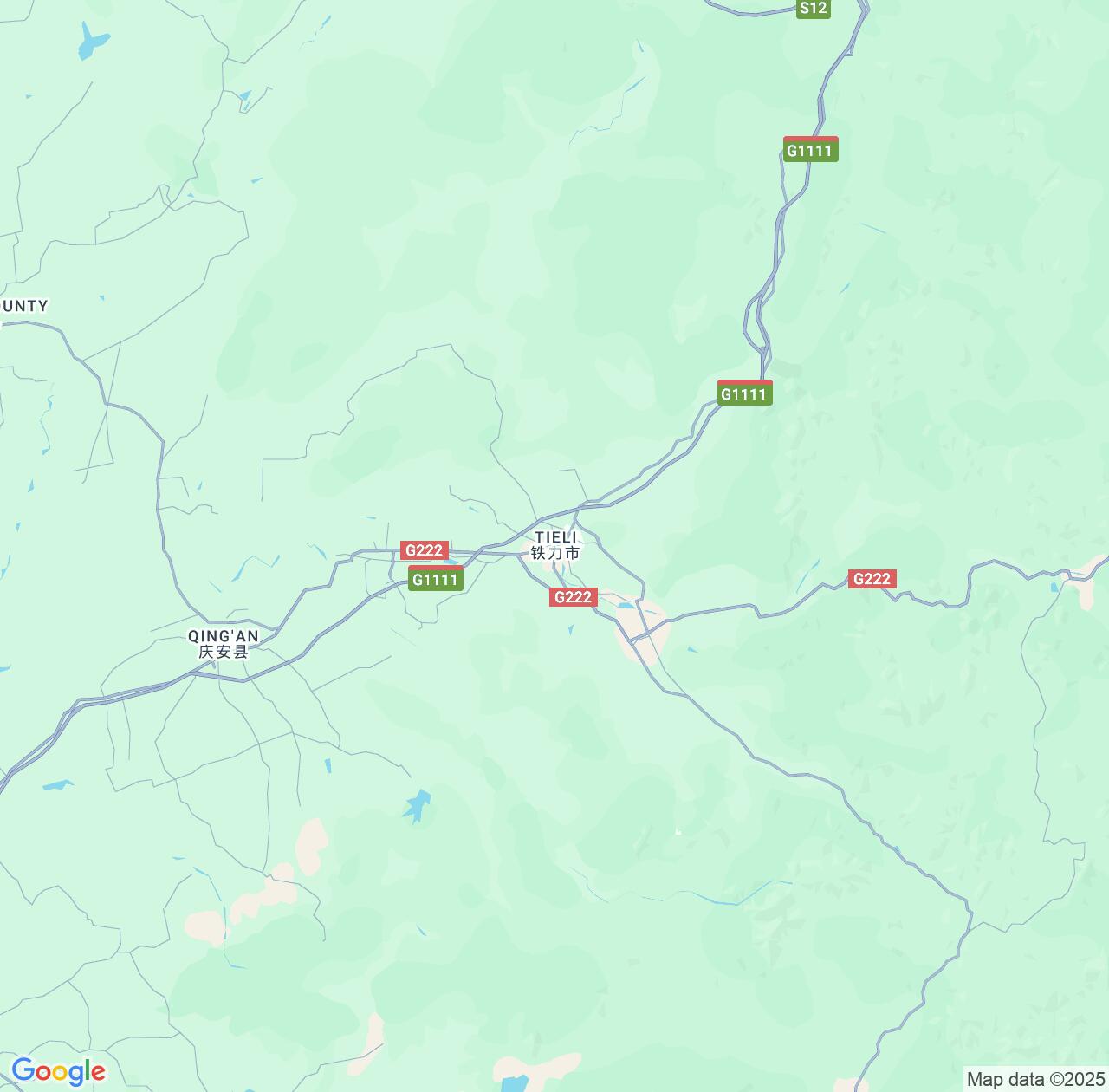 Map image for Intellectual Property Lawyers in Tieli and Heilongjiang IP firms at coordinates  ; .