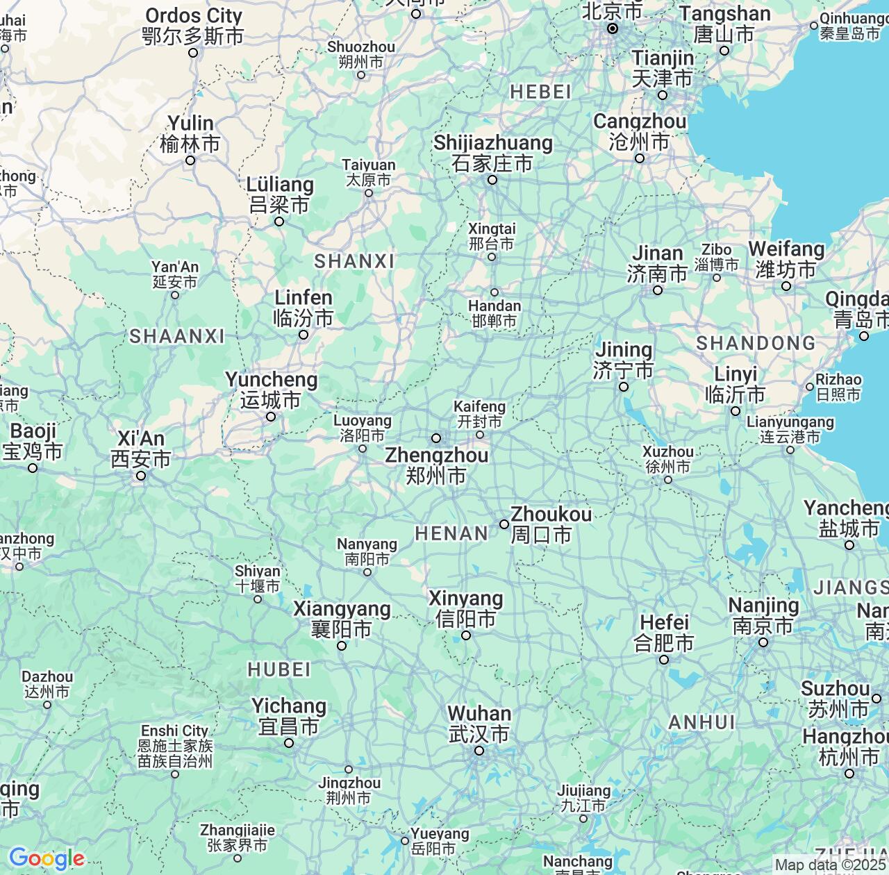 Map image for Intellectual Property Lawyers in Henan and China IP firms at coordinates  ; .