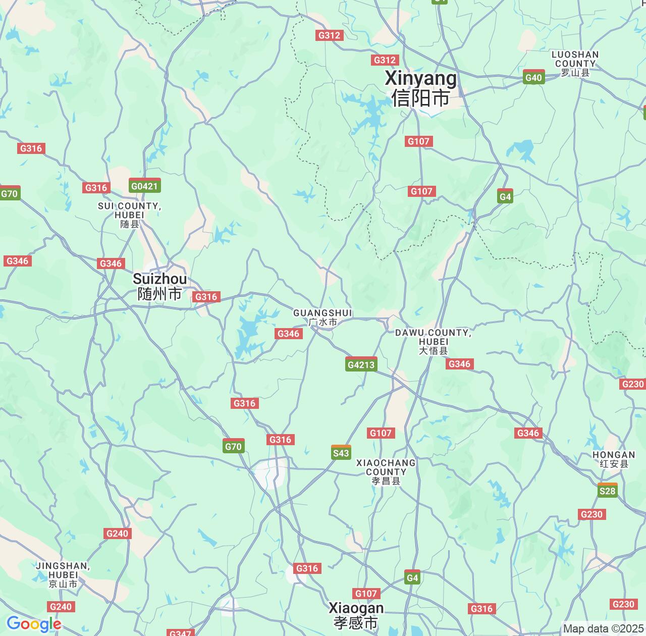 Map image for Intellectual Property Lawyers in Guangshui and Hubei IP firms at coordinates  ; .