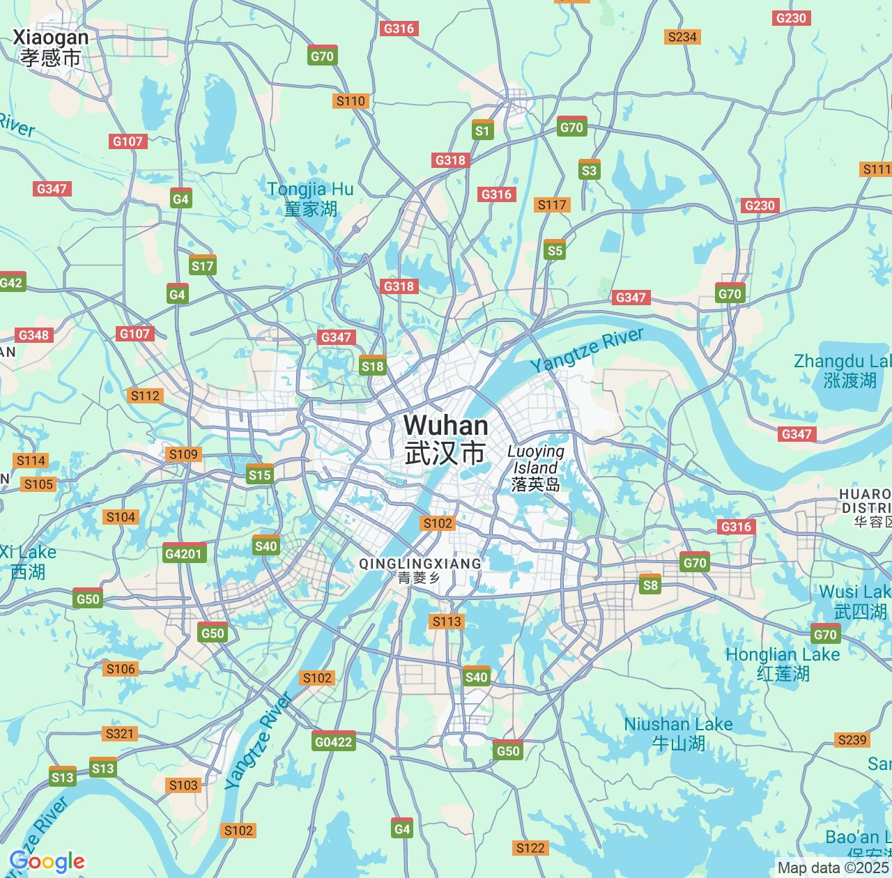 Map image for Intellectual Property Lawyers in Wuhan and Hubei IP firms at coordinates  ; .