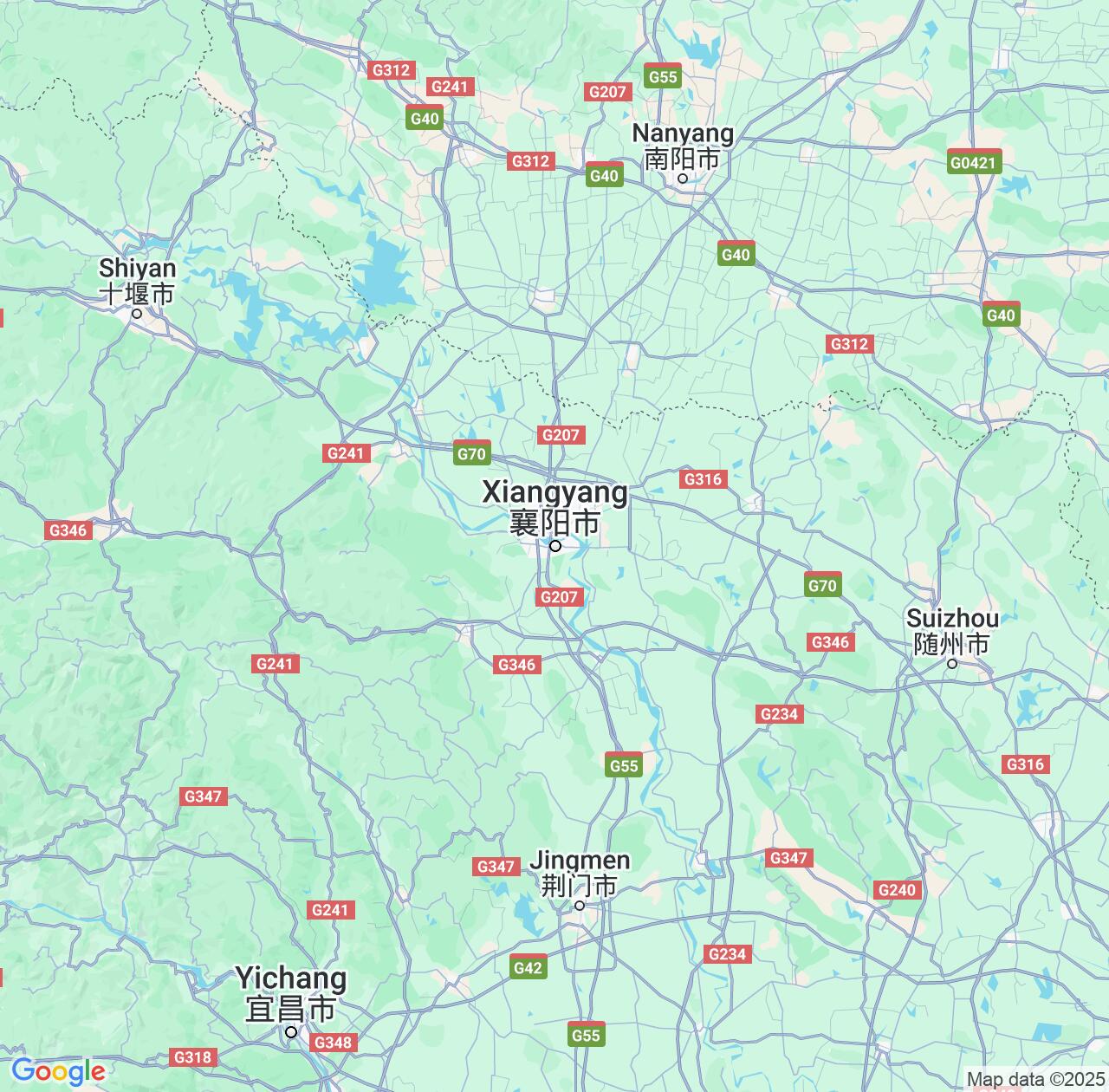 Map image for Intellectual Property Lawyers in Xiangyang and Hubei IP firms at coordinates  ; .