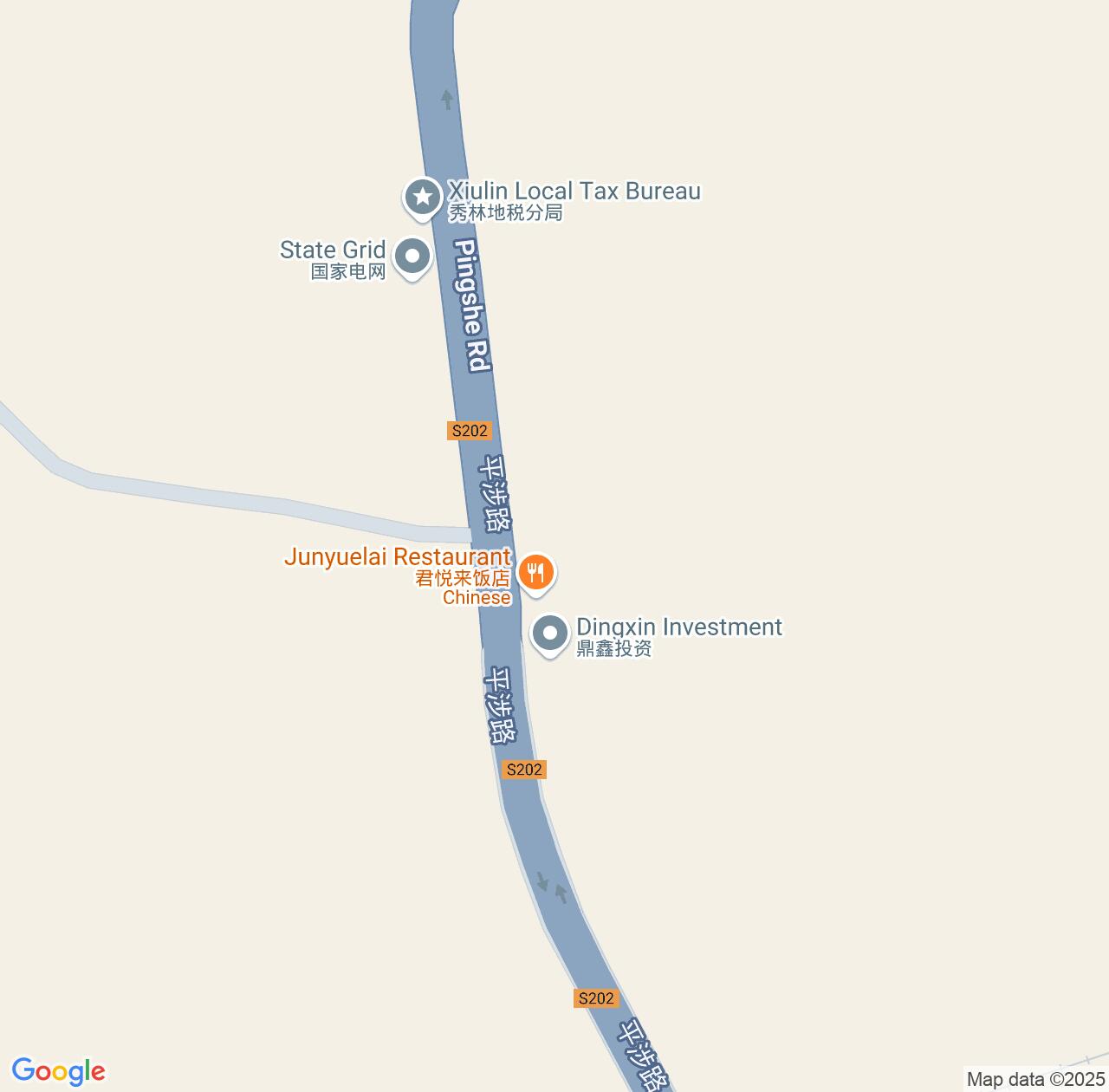 Map image for Intellectual Property Lawyers in Xiulin and Hubei IP firms at coordinates  ; .