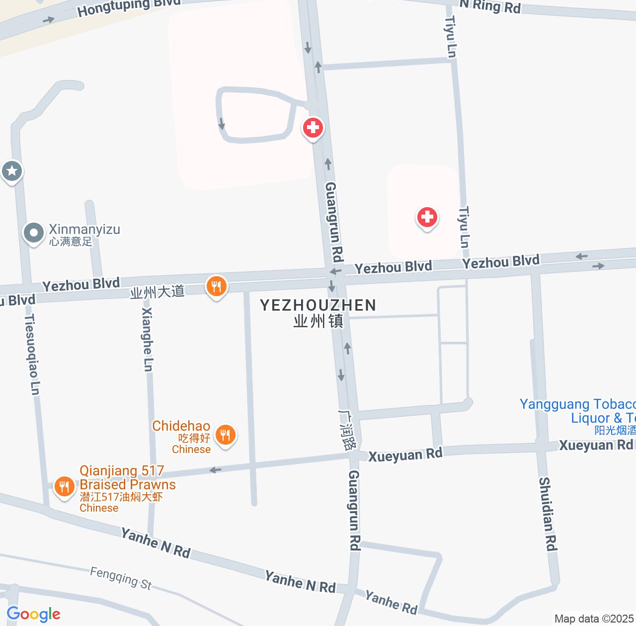 Map image for Intellectual Property Lawyers in Yezhou and Hubei IP firms at coordinates  ; .