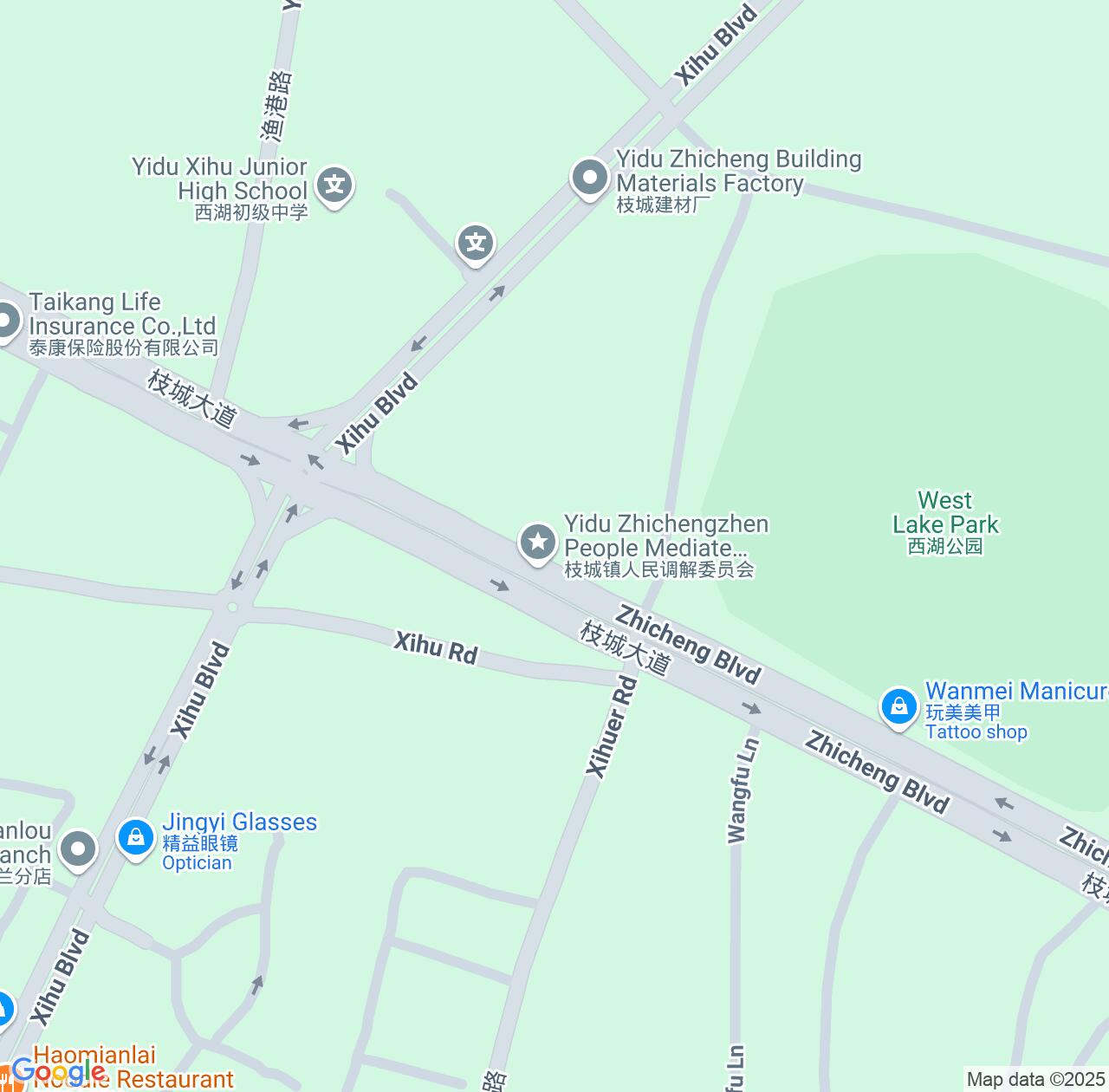 Map image for Intellectual Property Lawyers in Zhicheng and Hubei IP firms at coordinates  ; .