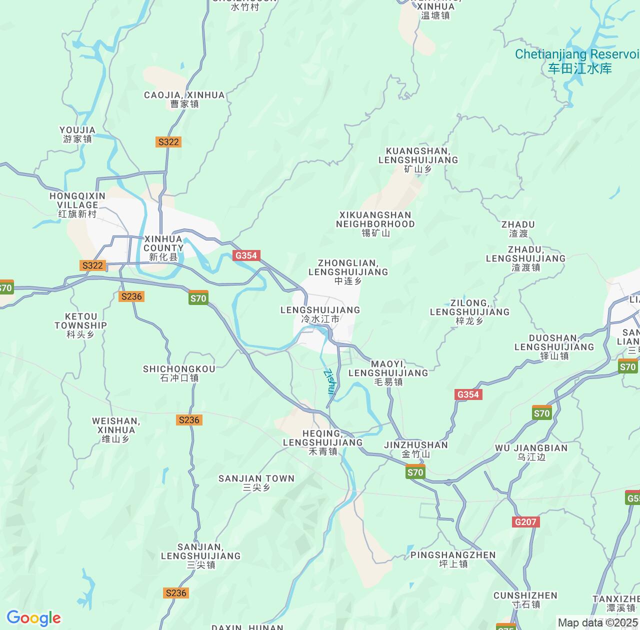 Map image for Intellectual Property Lawyers in Lengshuijiang and Hunan IP firms at coordinates  ; .