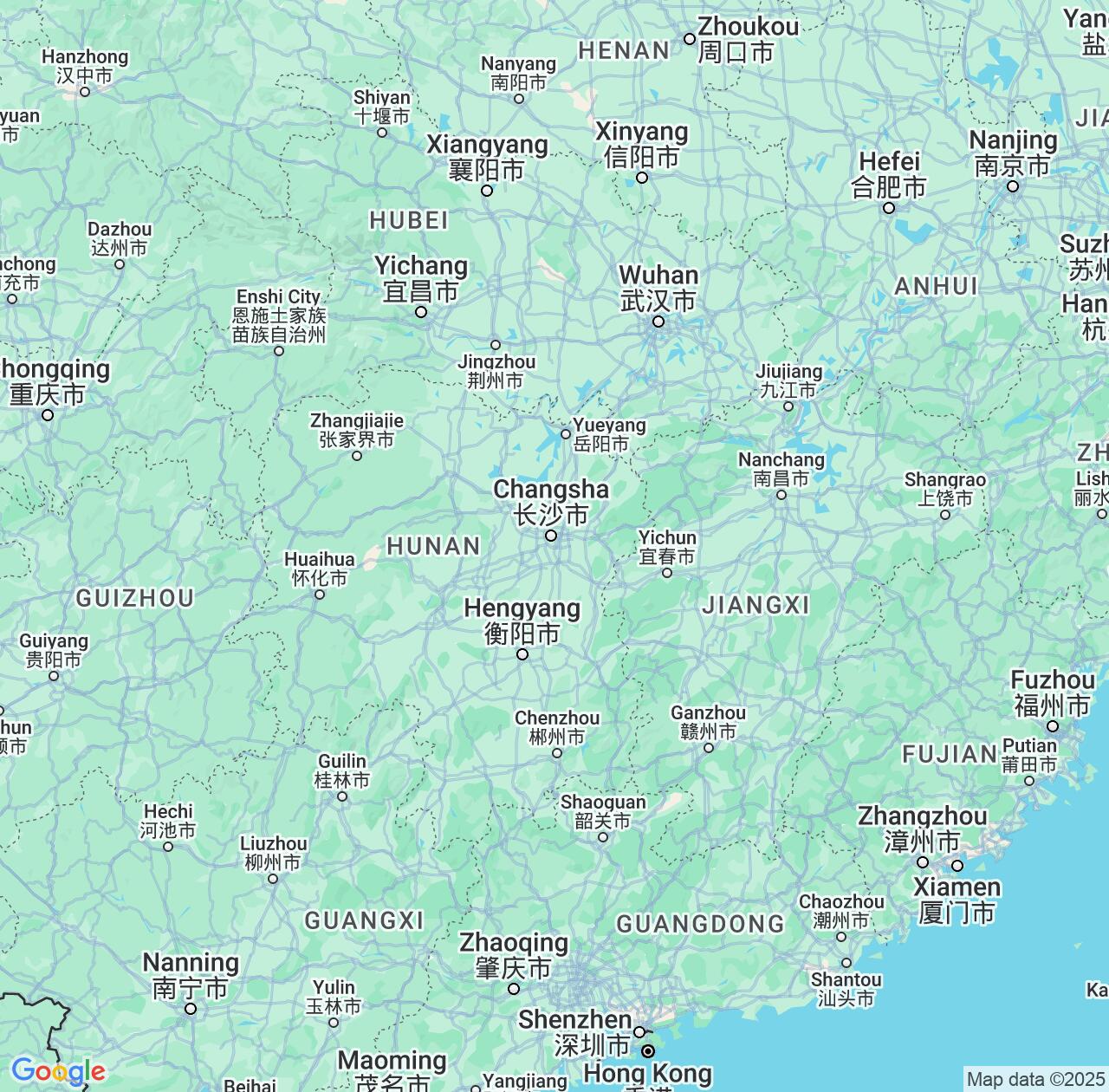 Map image for Intellectual Property Lawyers in Hunan and China IP firms at coordinates  ; .
