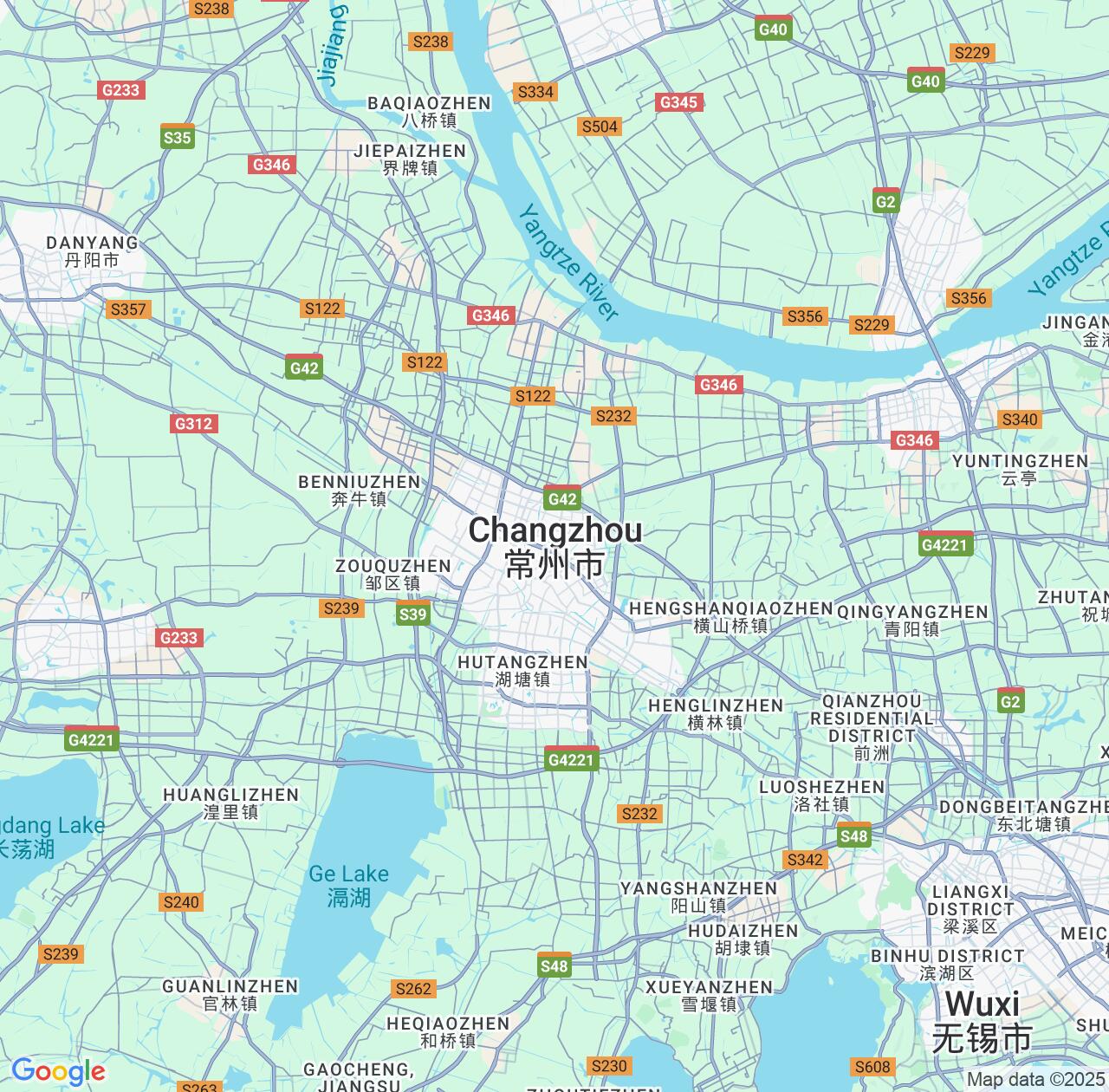 Map image for Intellectual Property Lawyers in Changzhou and Jiangsu IP firms at coordinates  ; .